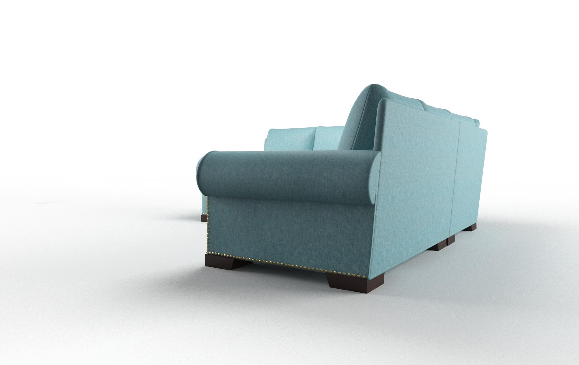 James Dream_d Peacock Sectional espresso legs 4