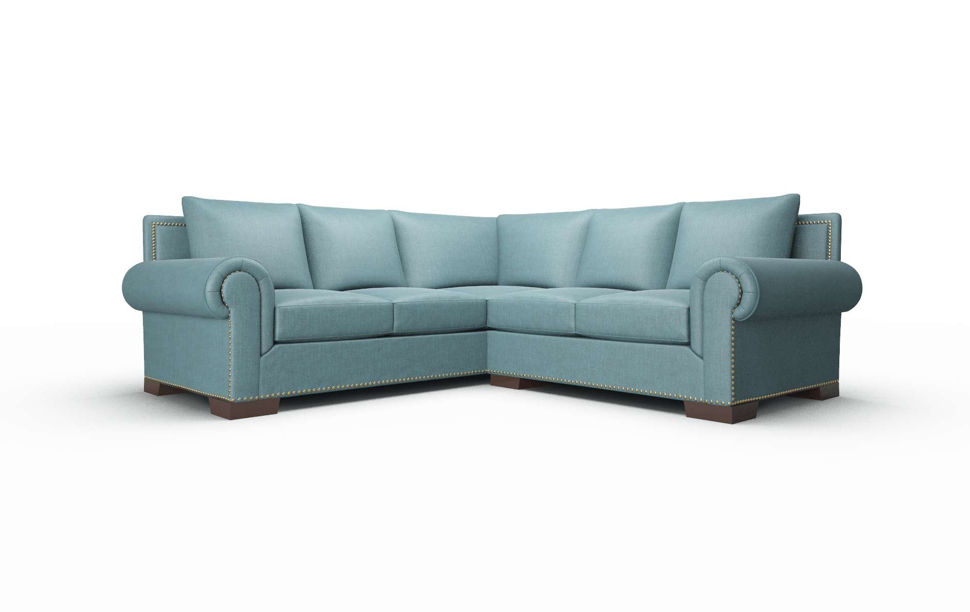 James Elliot Eclipse Sectional espresso legs 1