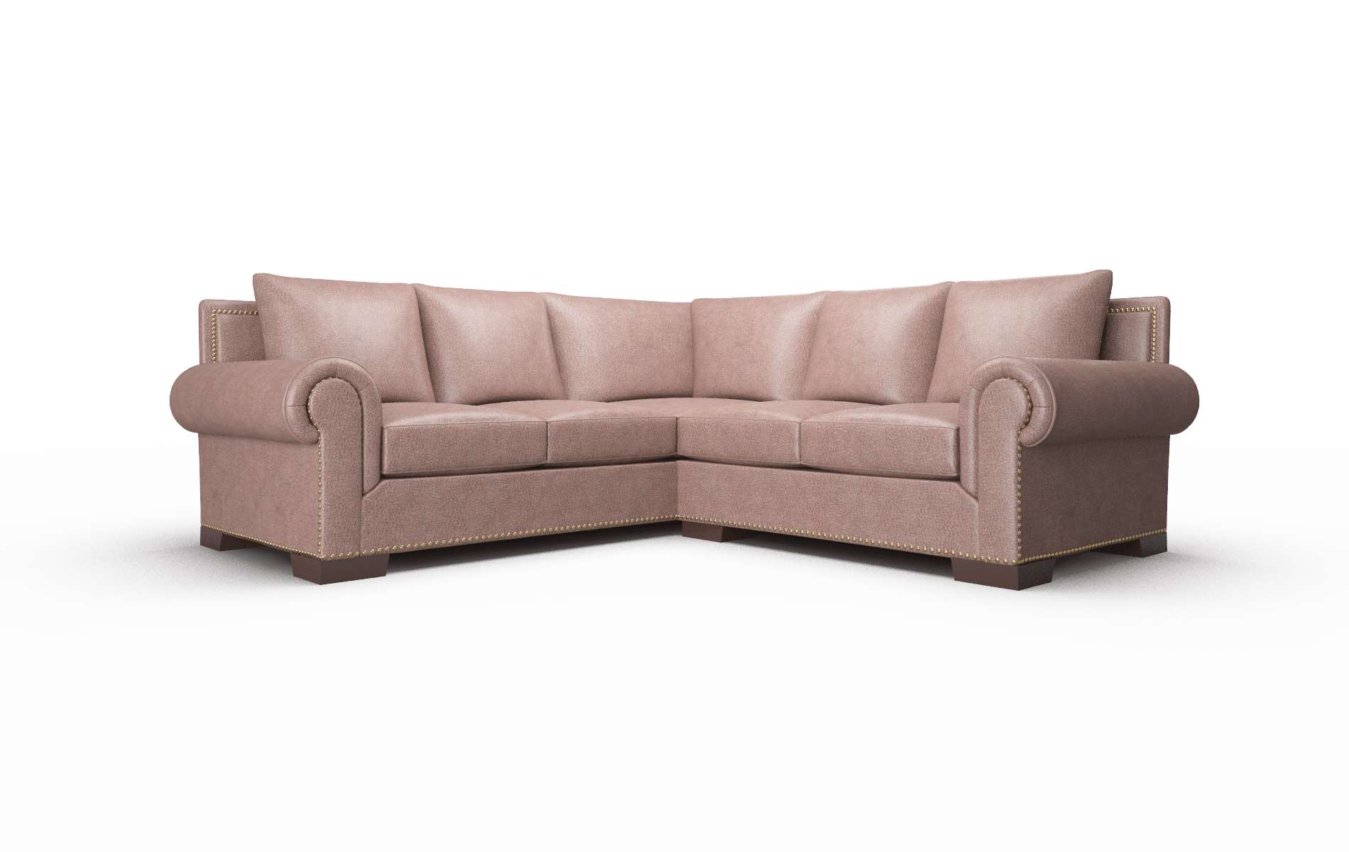 James Ford Brown Sectional espresso legs 1