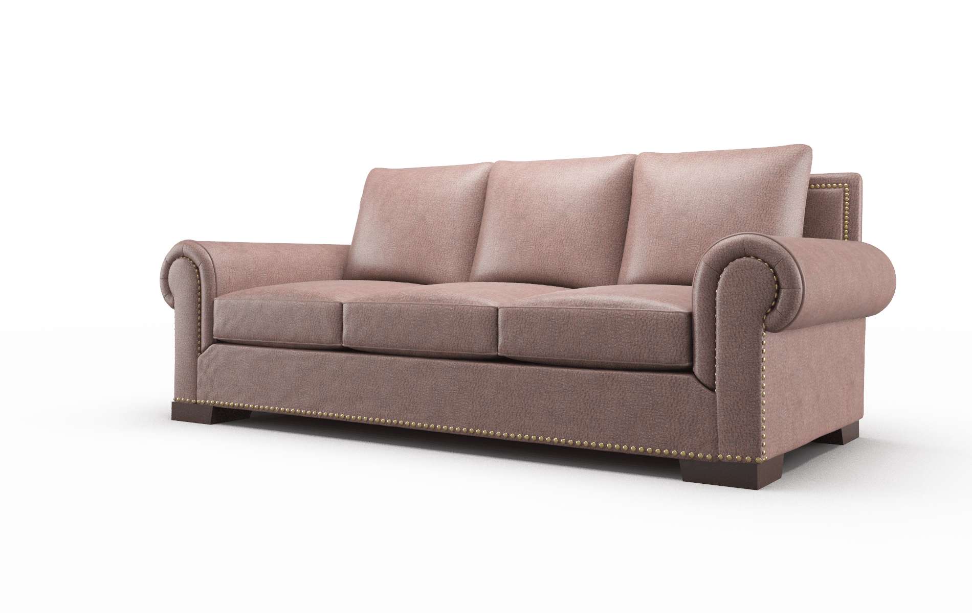 James Ford Brown Sofa espresso legs 4