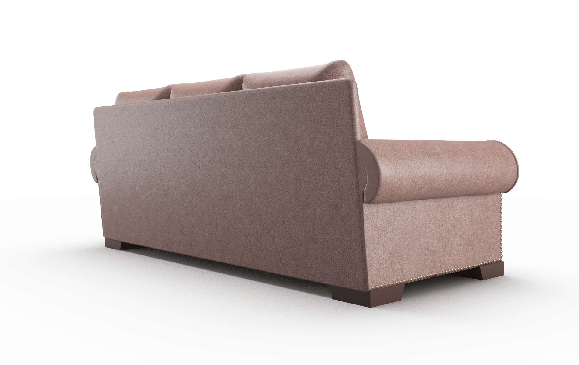 James Ford Brown Sofa espresso legs 5