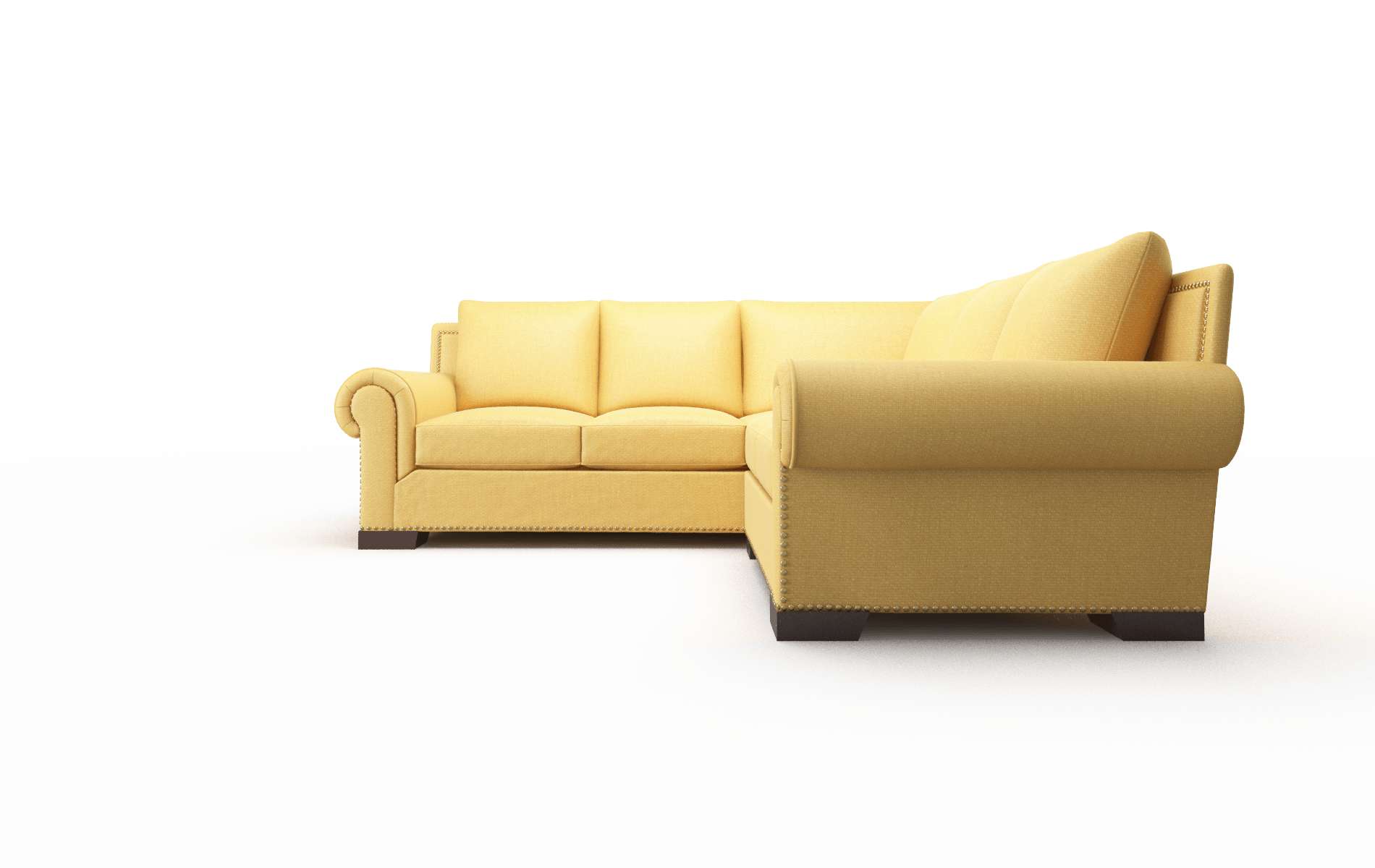 James Glee Aglow Sectional espresso legs 5