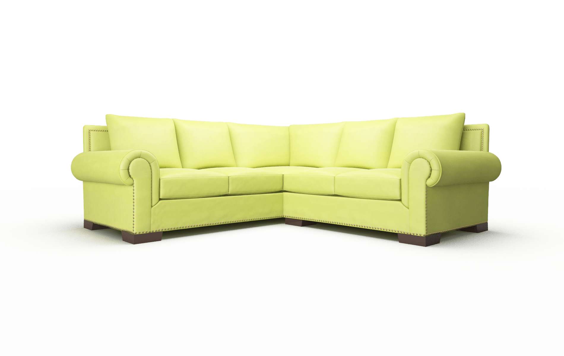 James Hathaway apple Sectional Espresso Legs  1