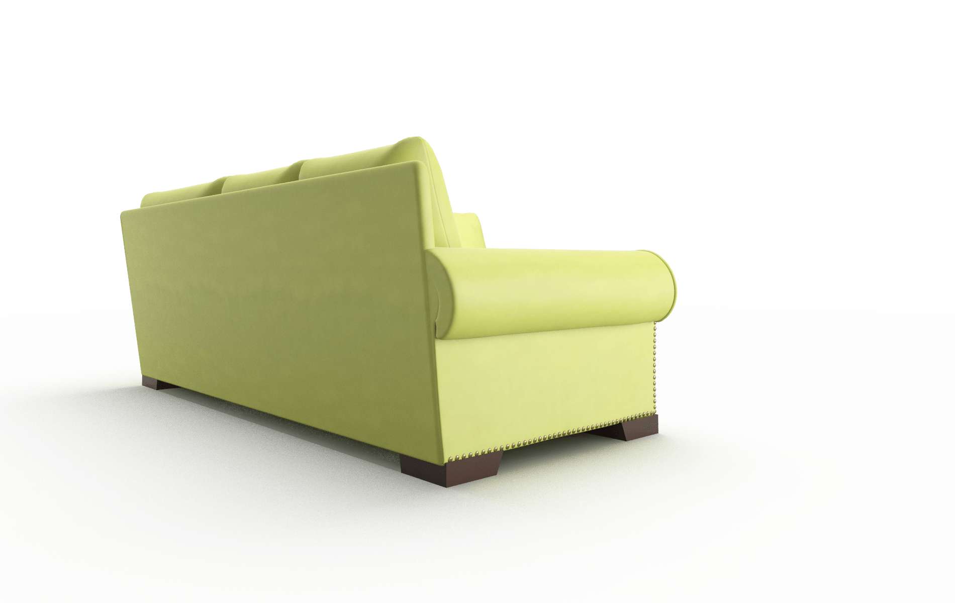 James Hathaway Apple Sectional espresso legs 3