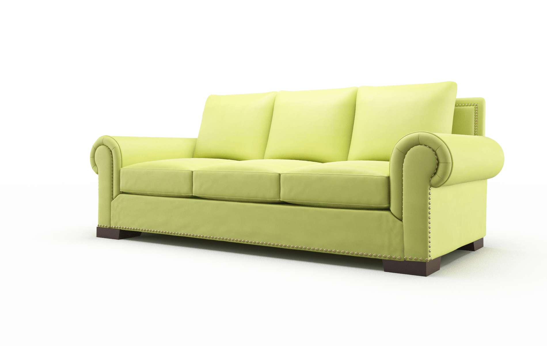 James Hathaway Apple Sofa espresso legs 4