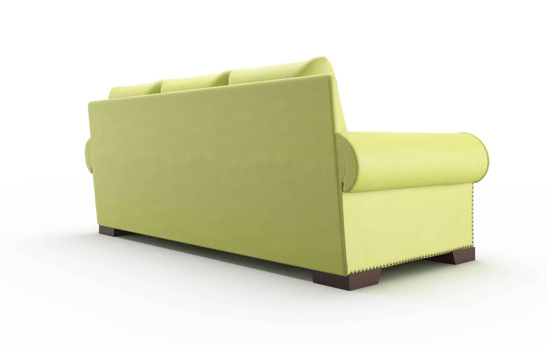 James Hathaway Apple Sofa espresso legs 5