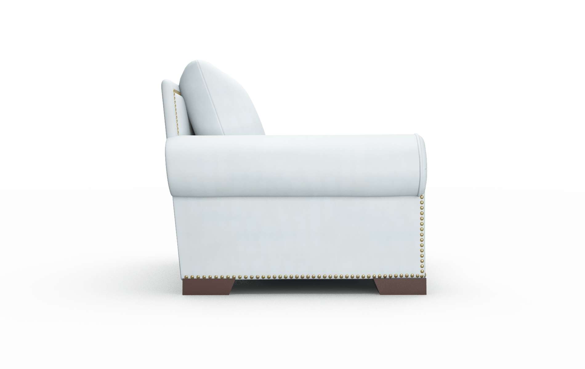 James Hathaway Aqua Chair espresso legs 3