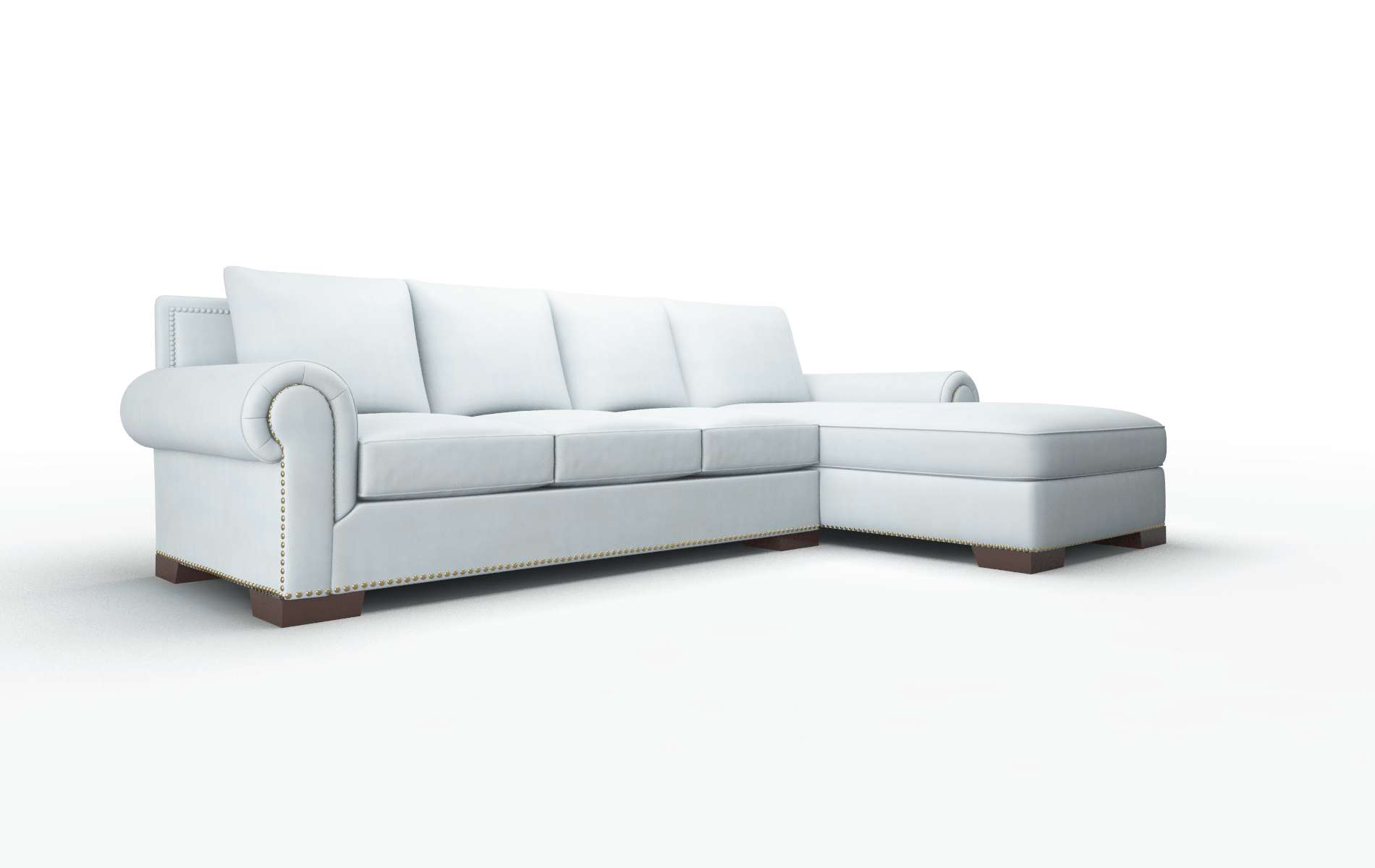 James Hathaway Aqua Panel espresso legs 2