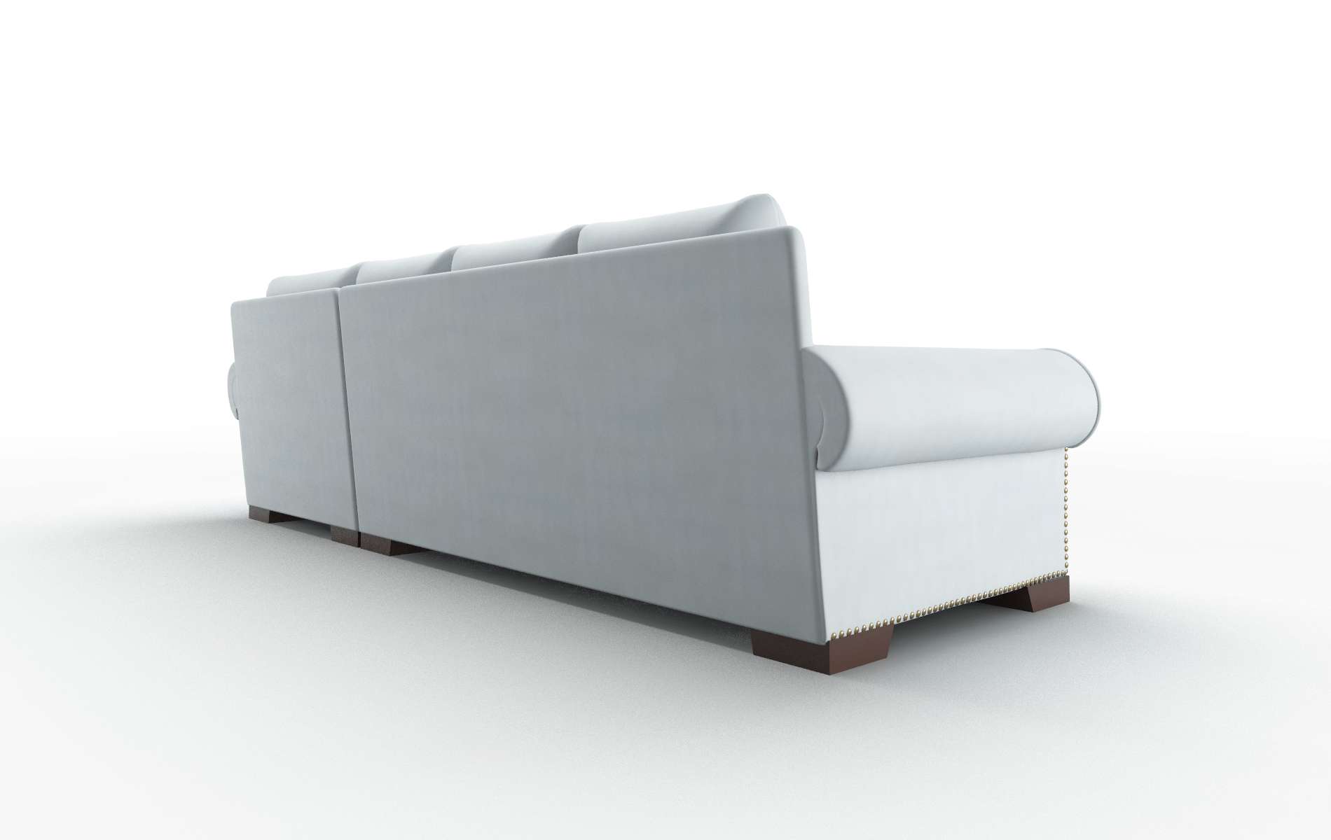 James Hathaway Aqua Panel espresso legs 5