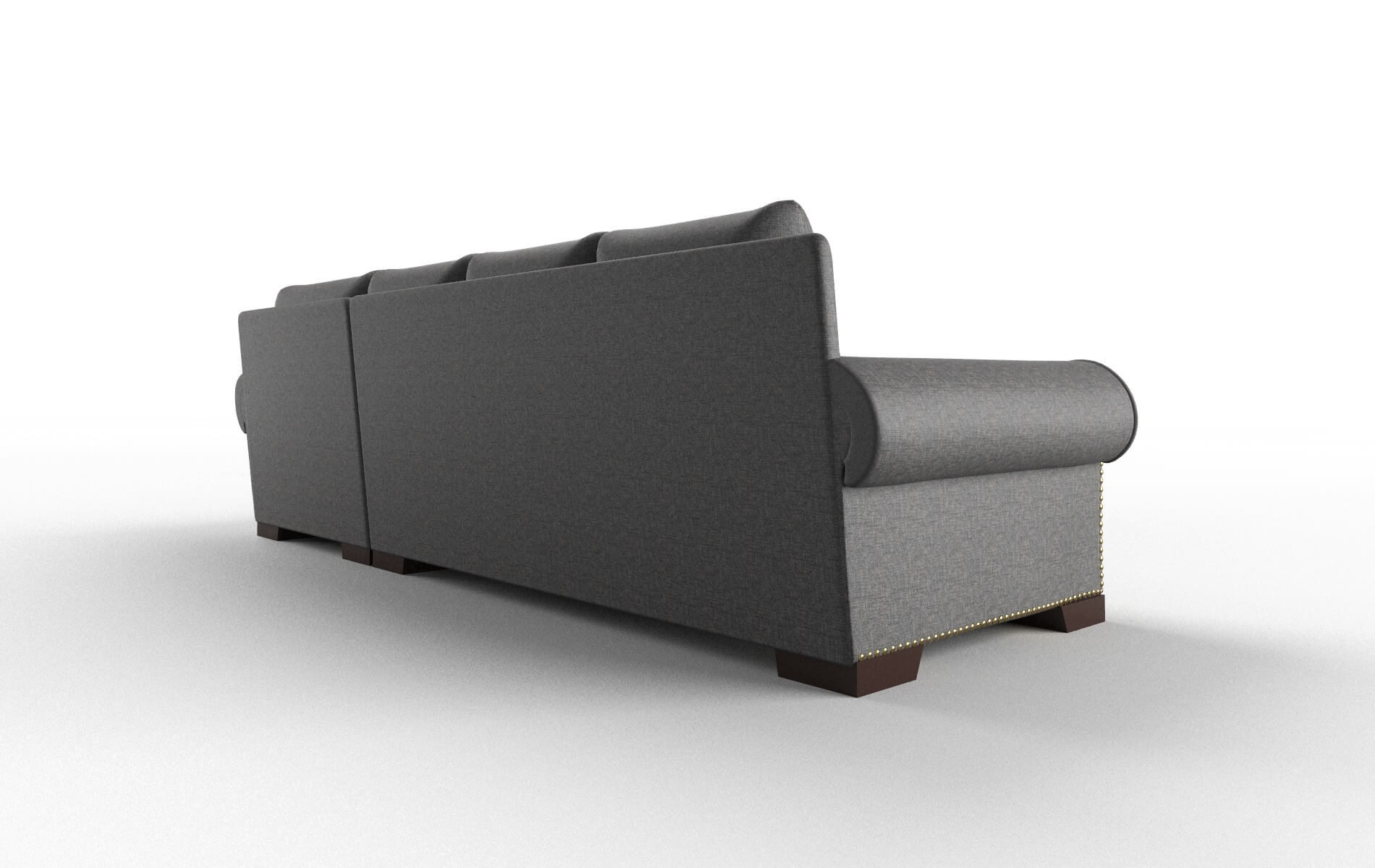 James Insight Charcoal Panel espresso legs 5