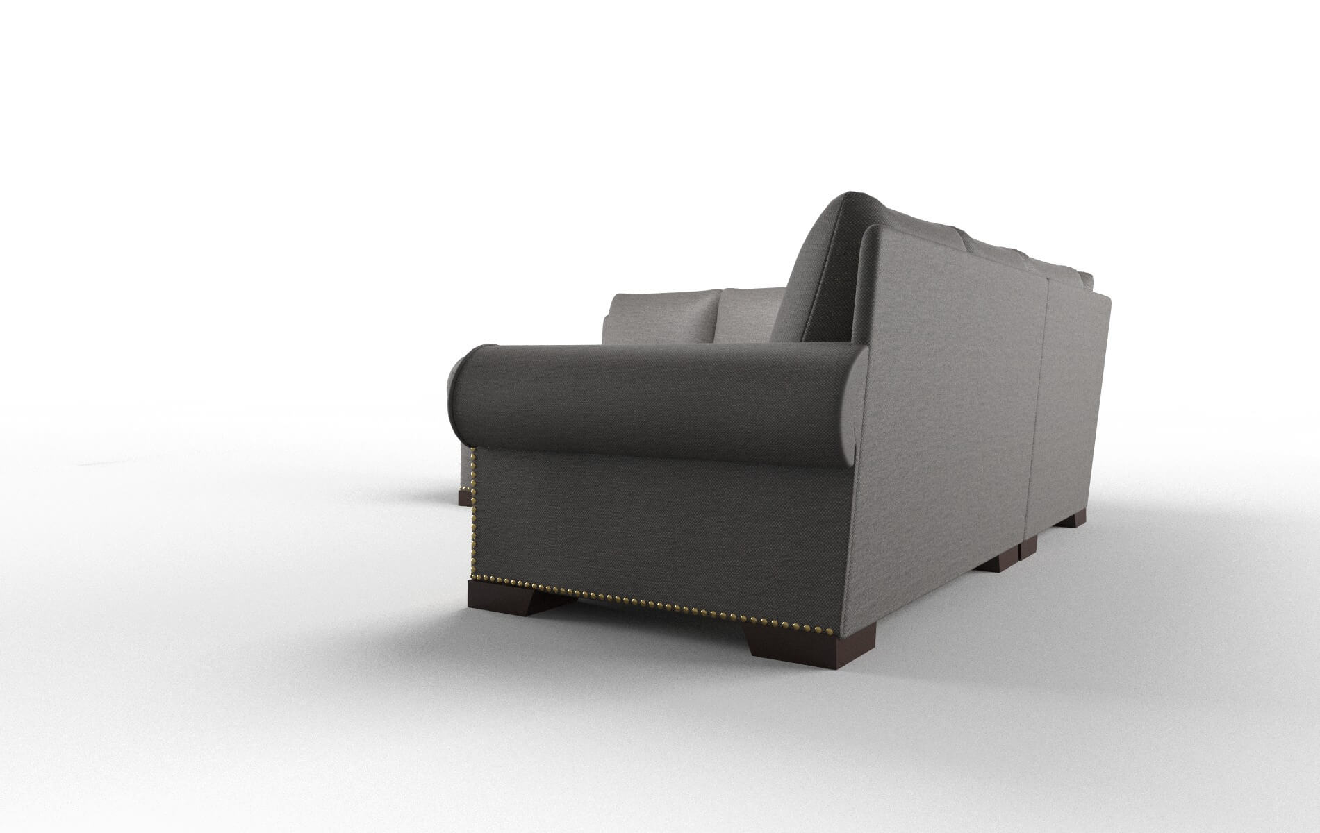 James Insight Eclipse Sectional espresso legs 4