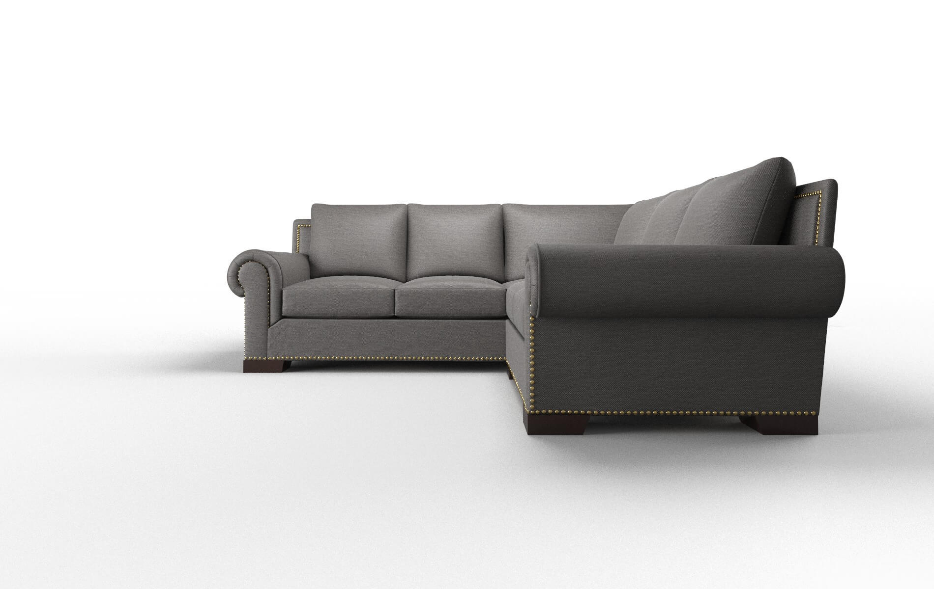 James Insight Eclipse Sectional espresso legs 5