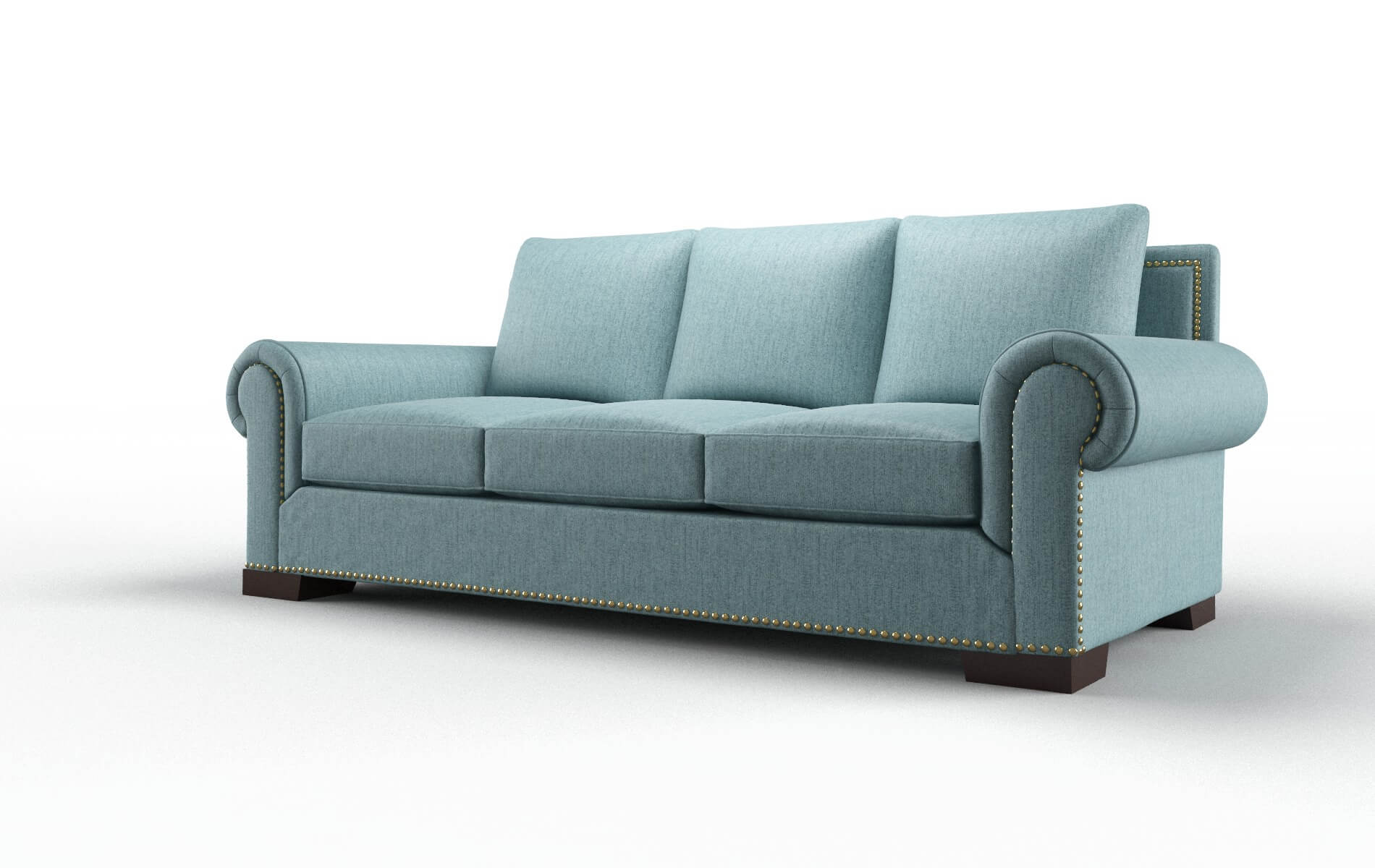 James Insight Peacock Sofa espresso legs 4