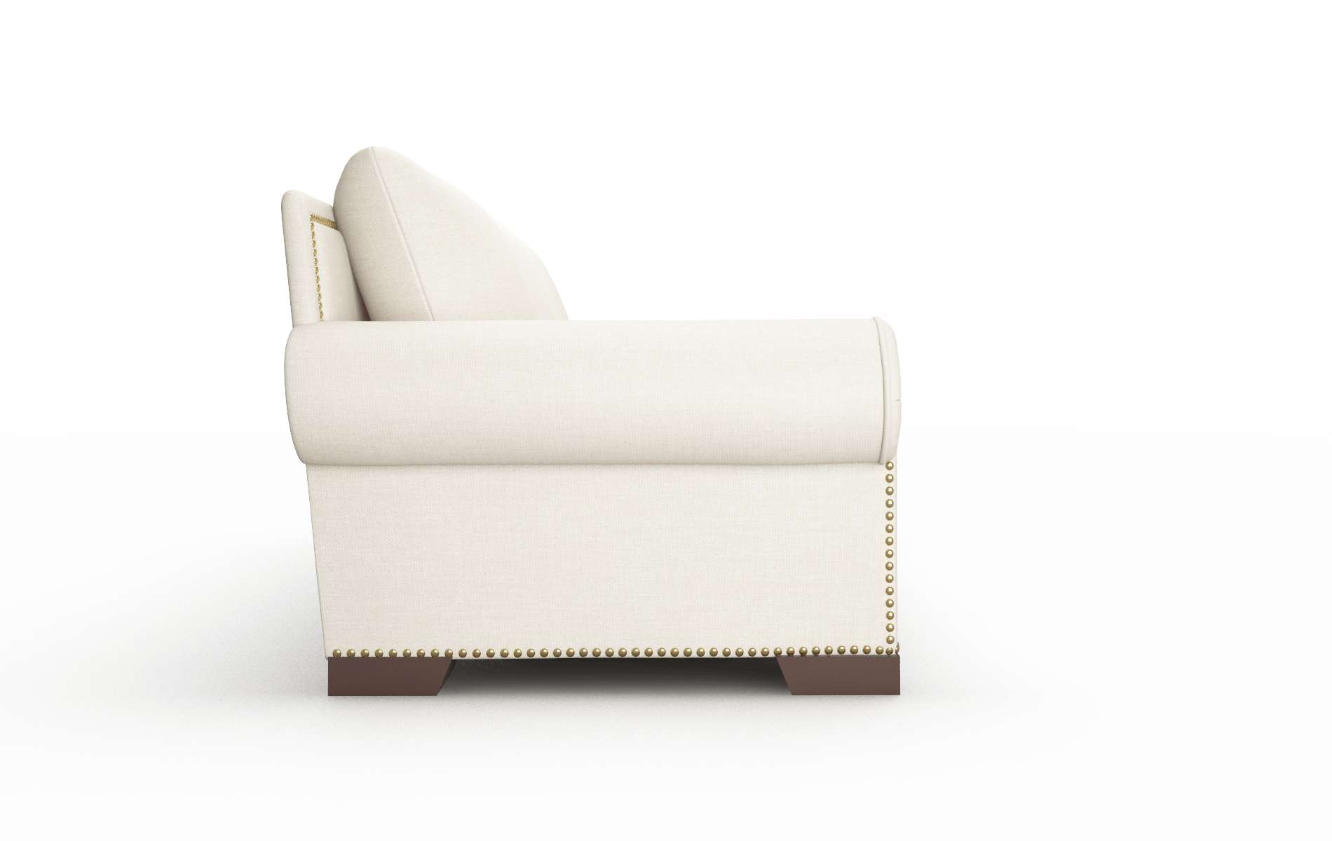 James Keylargo Almond Sofa espresso legs 3