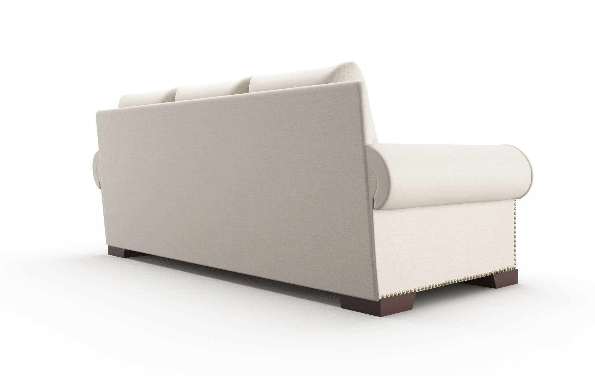James Keylargo Almond Sofa espresso legs 5