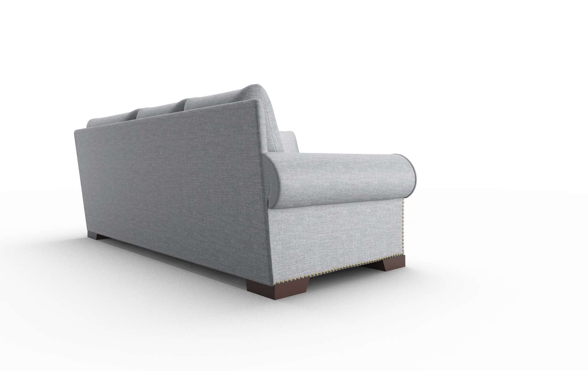 James Keylargo Ash Sectional espresso legs 3