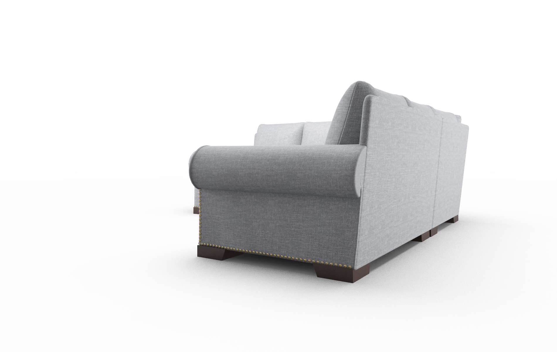 James Keylargo Ash Sectional espresso legs 4