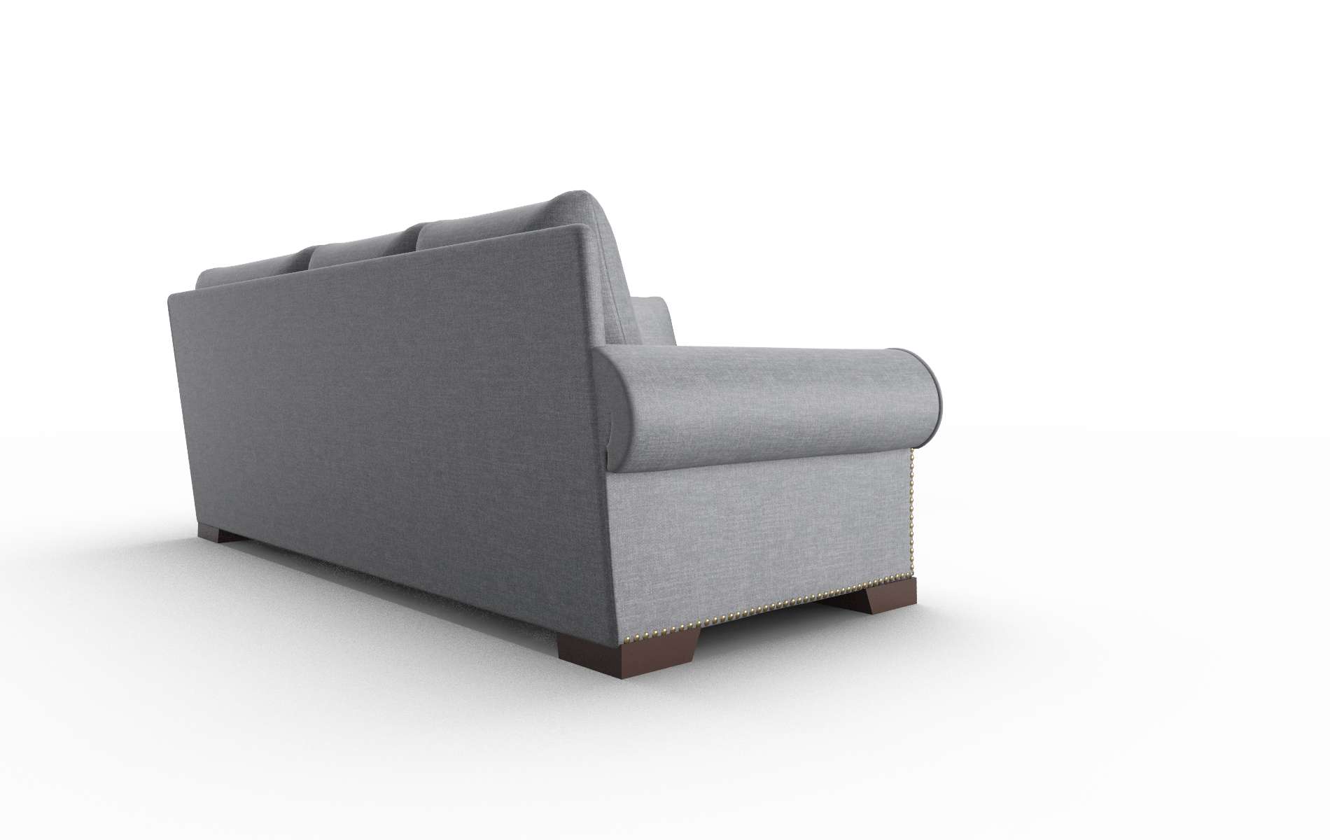 James Keylargo Graphite Sectional espresso legs 3