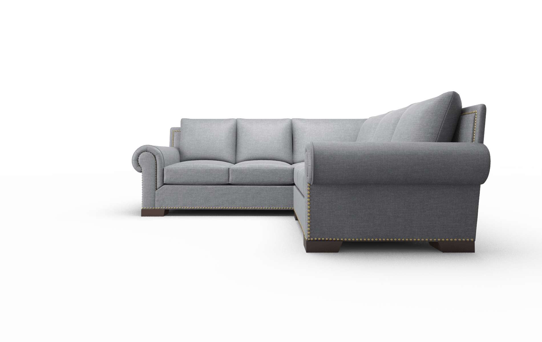 James Keylargo Graphite Sectional espresso legs 5