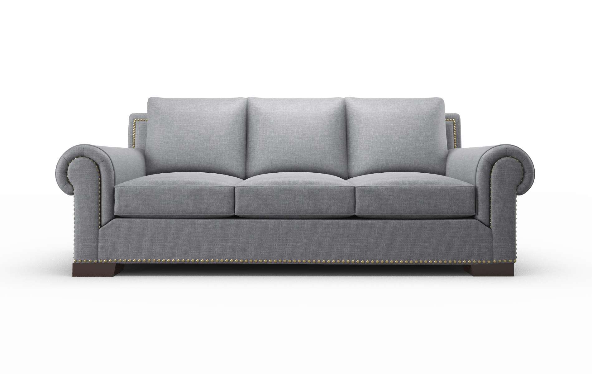 James Keylargo Graphite Sofa espresso legs 1