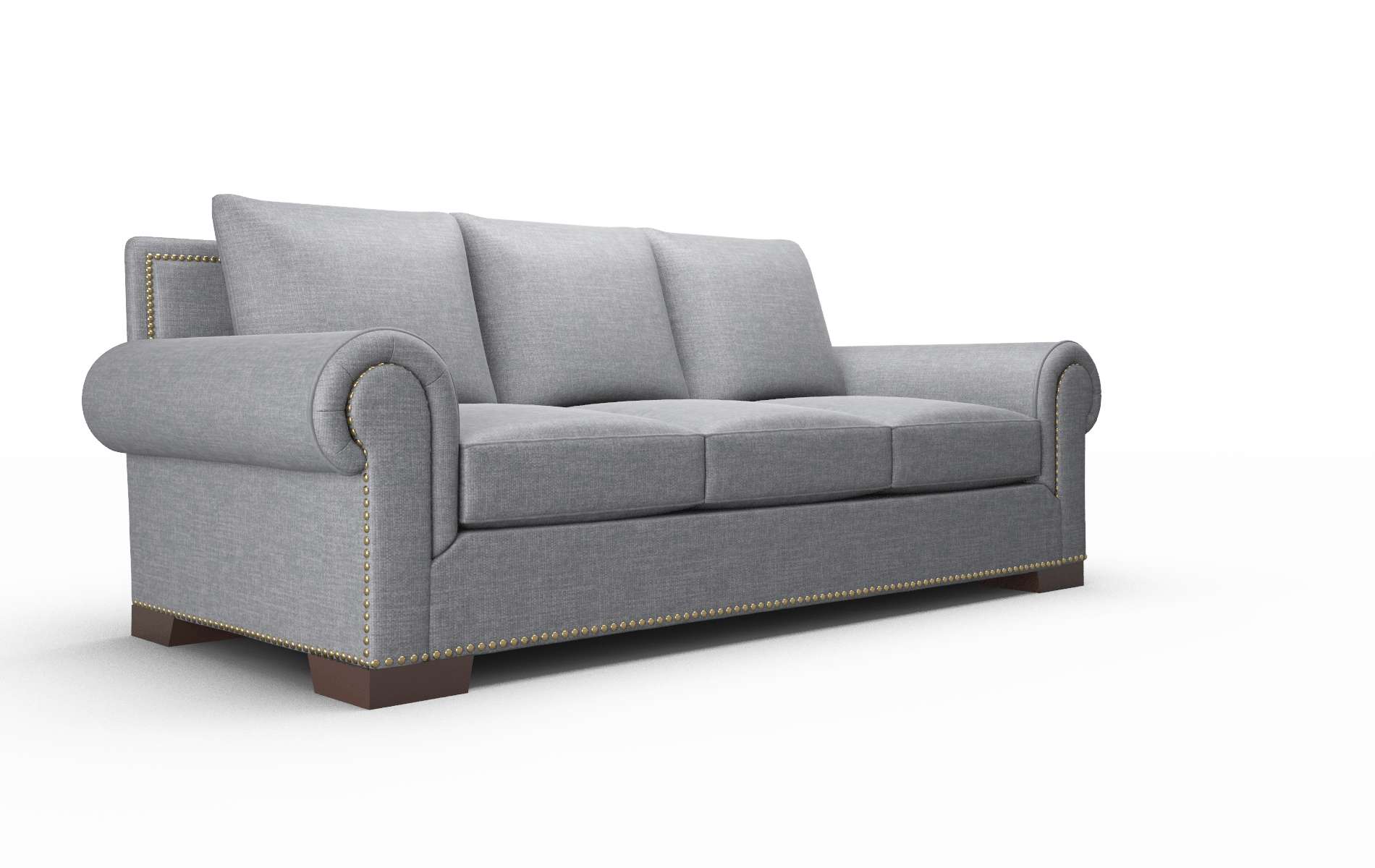 James Keylargo Graphite Sofa espresso legs 2