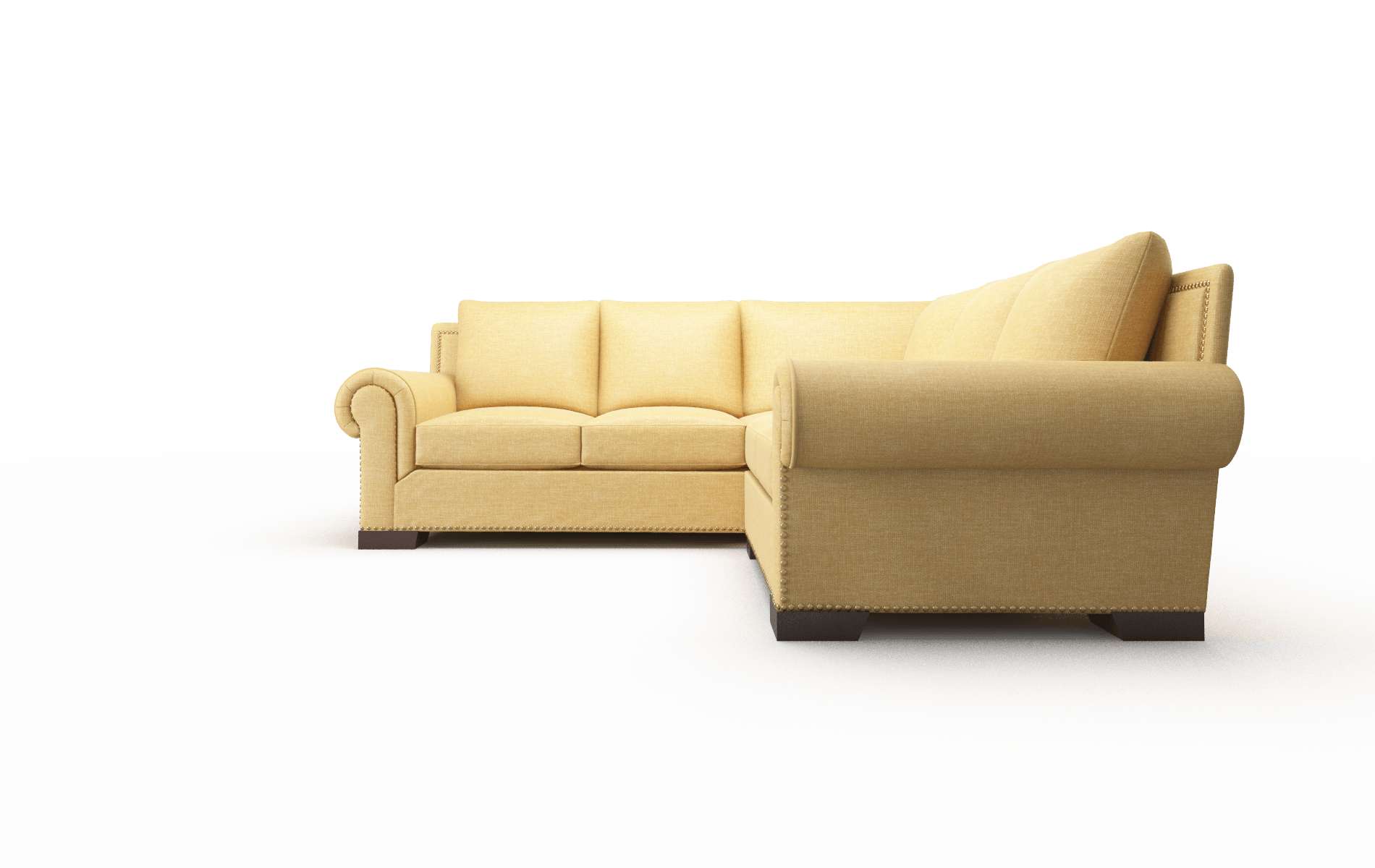 James Keylargo Honey Sectional espresso legs 5