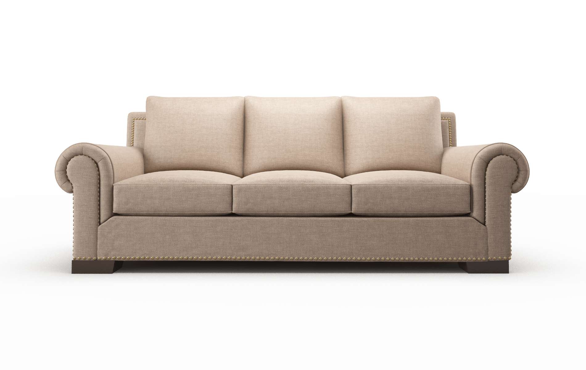 James Keylargo Mink Sofa espresso legs 1