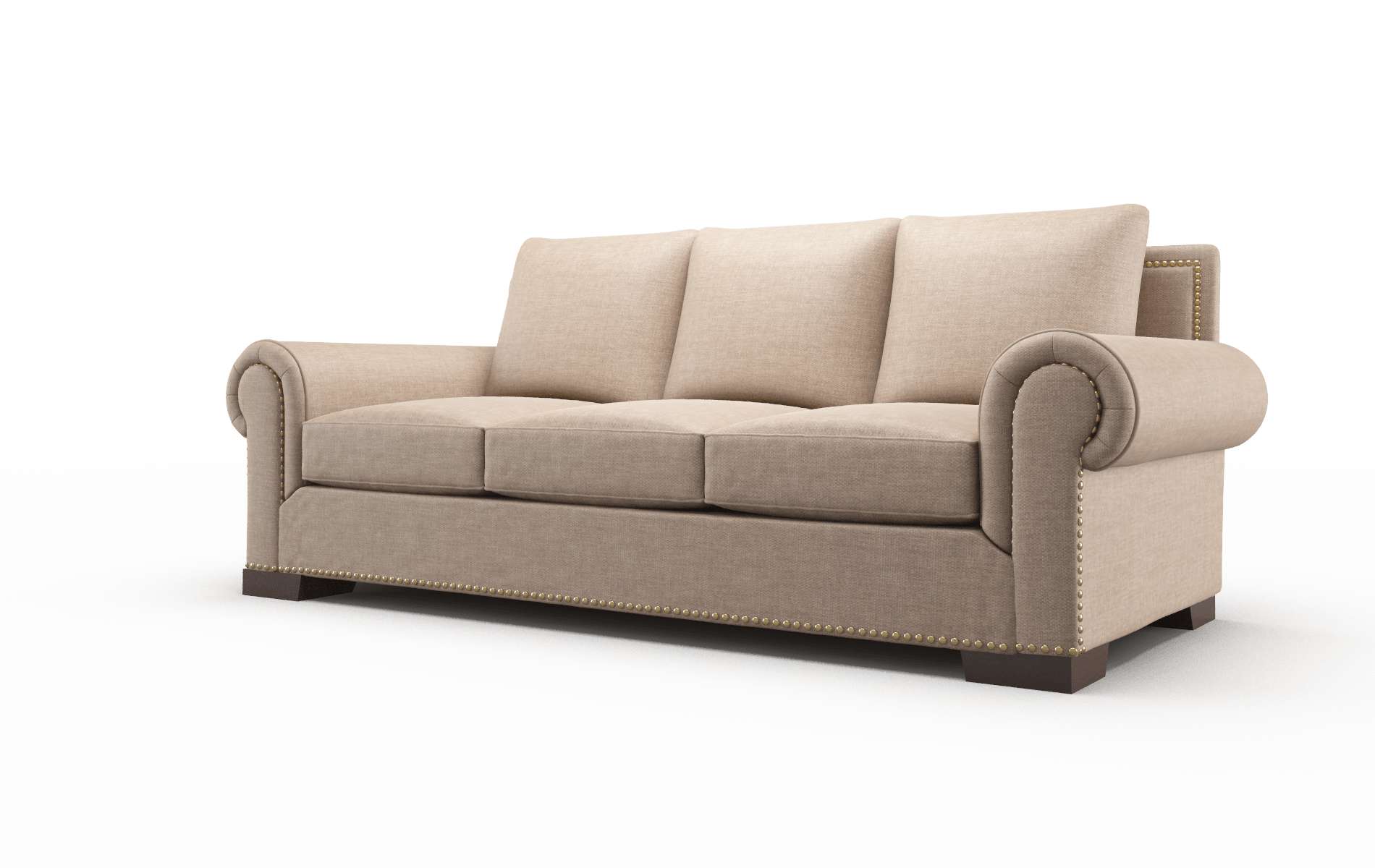 James Keylargo Mink Sofa espresso legs 4