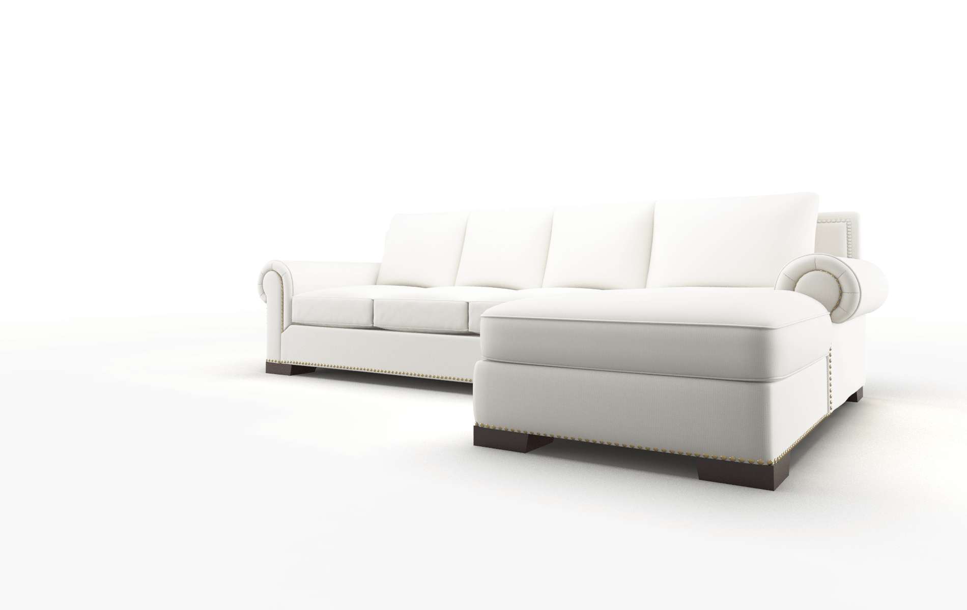 James Keylargo Oatmeal Panel espresso legs 4