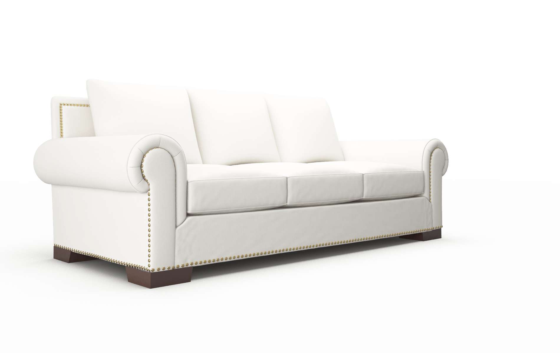 James Keylargo Oatmeal Sofa espresso legs 2