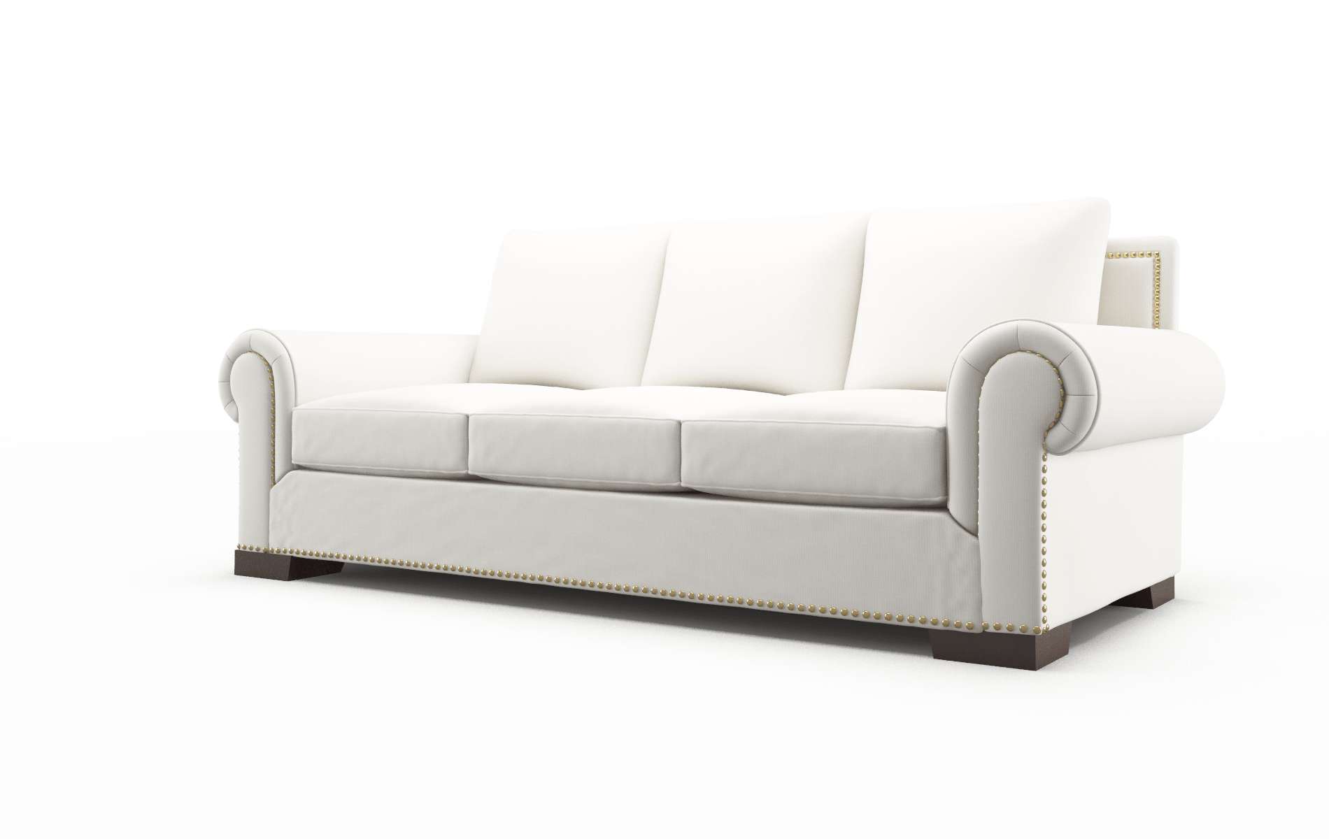 James Keylargo Oatmeal Sofa espresso legs 4