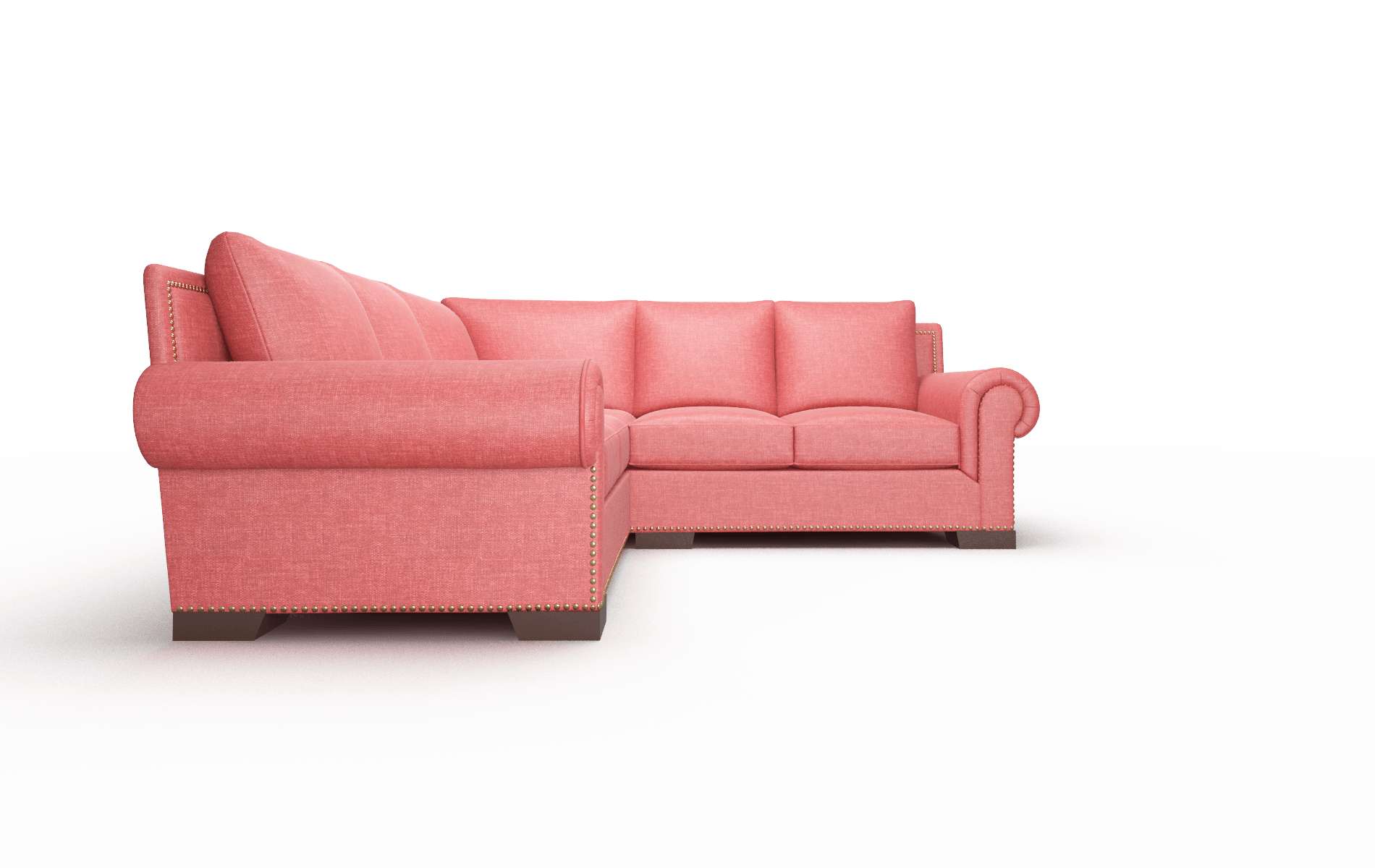 James Keylargo Ruby Sectional espresso legs 2