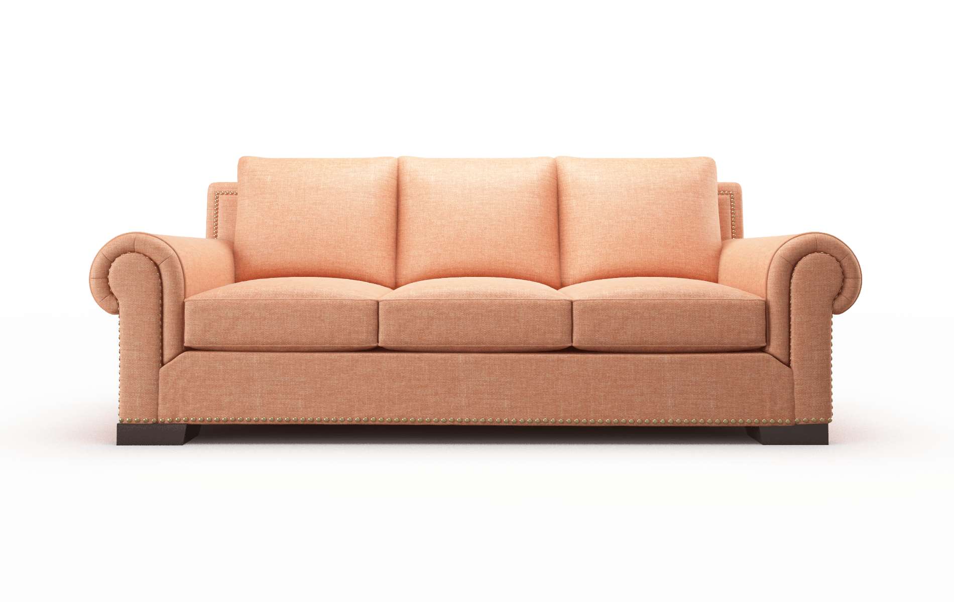 James Keylargo Terracotta Sofa espresso legs 1