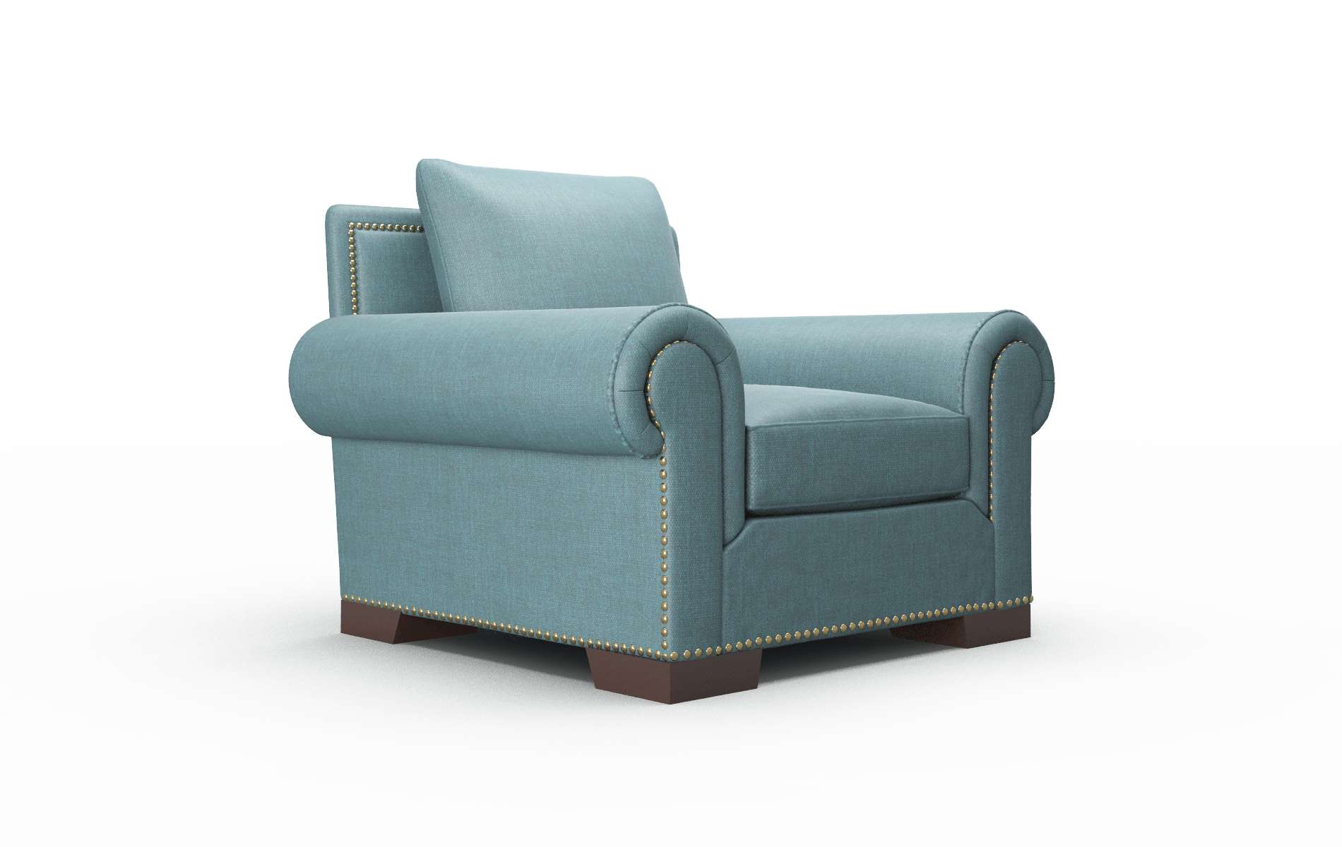 James Leslie Peacock Chair espresso legs 2