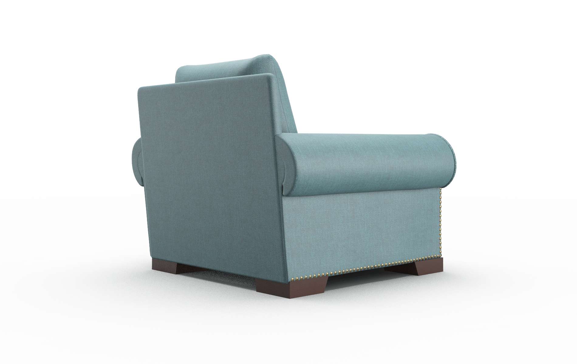 James Leslie Peacock Chair espresso legs 5