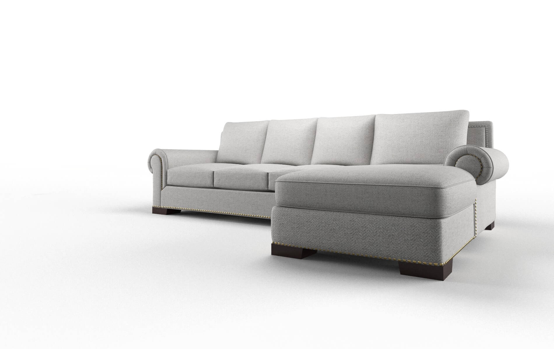 James Malibu Dove Panel espresso legs 4