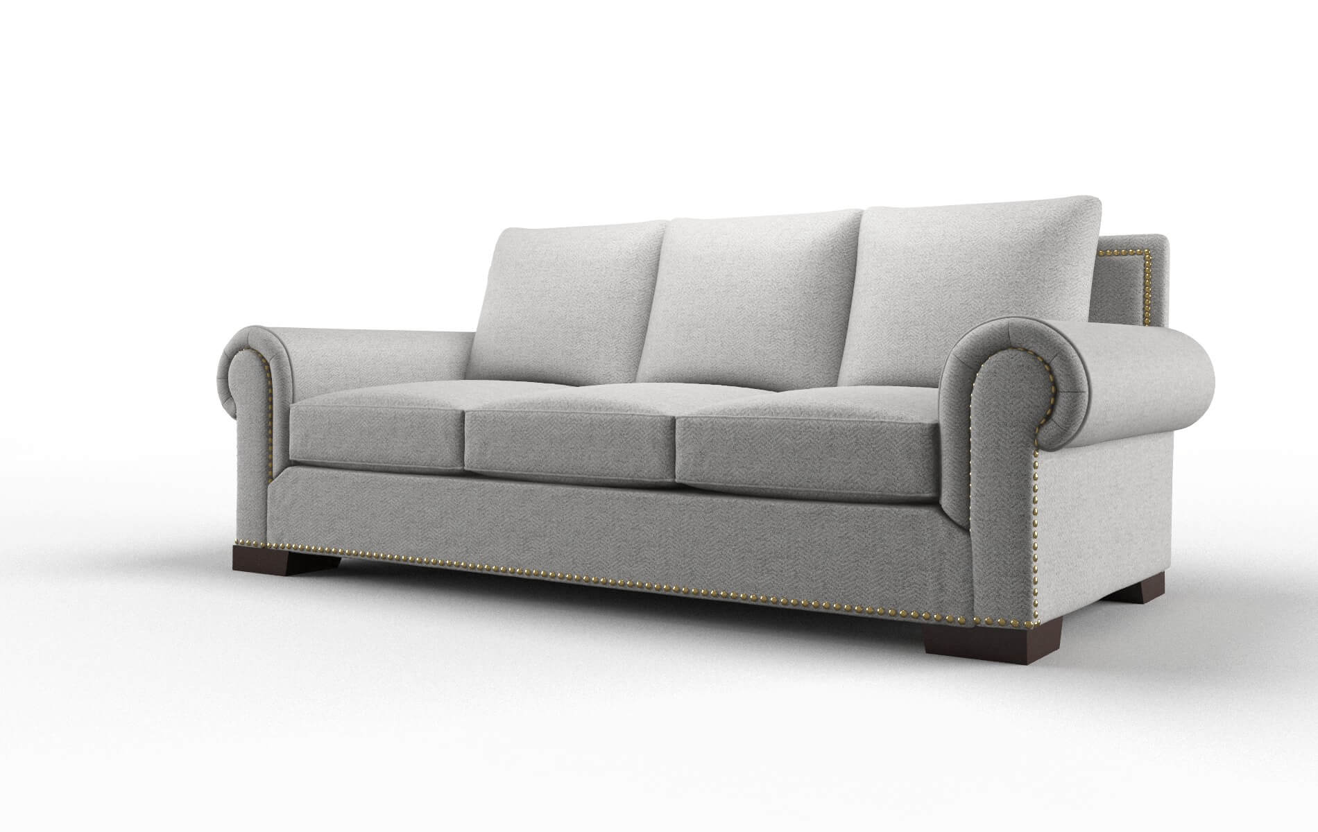 James Malibu Dove Sofa espresso legs 4