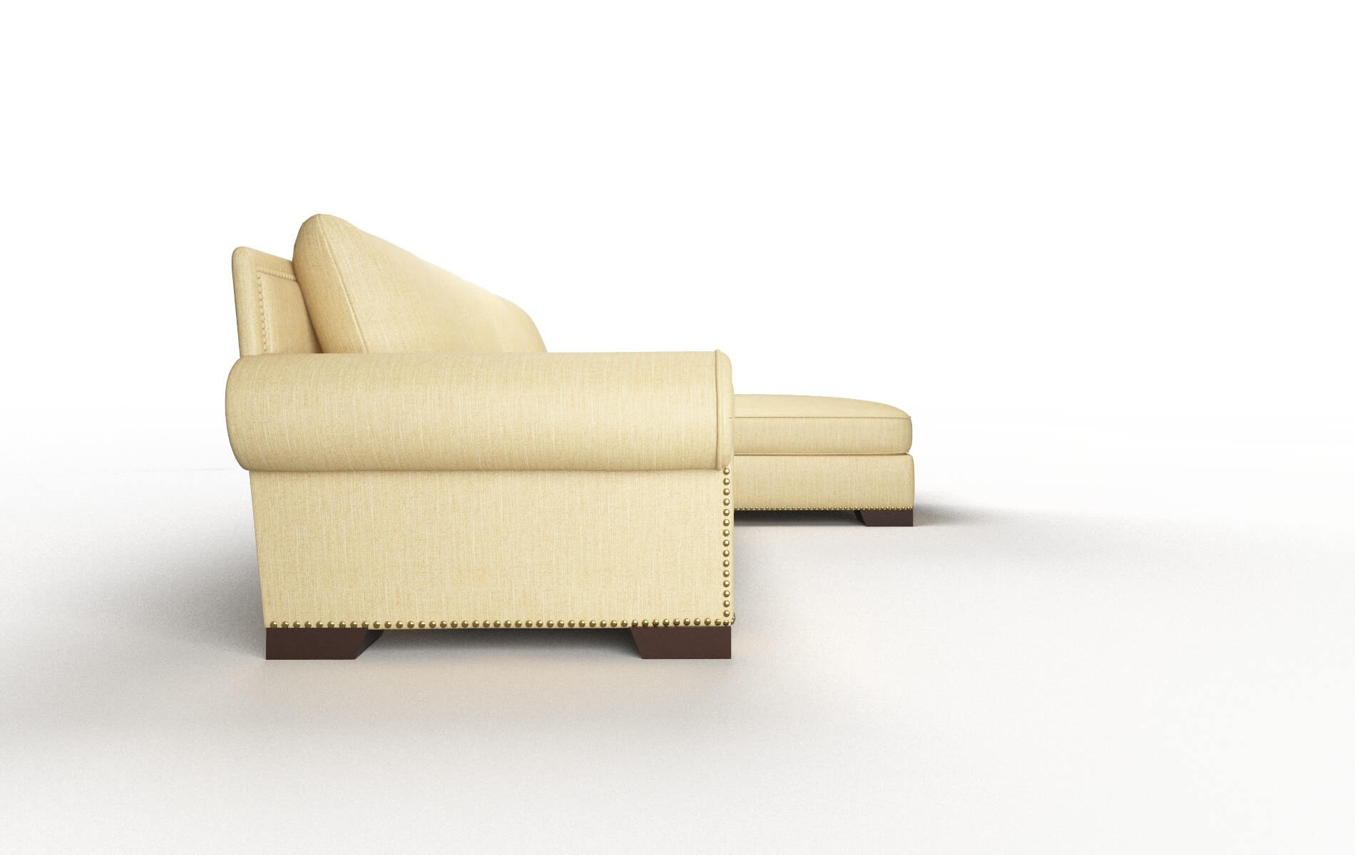 James Malibu Maize Panel espresso legs 3