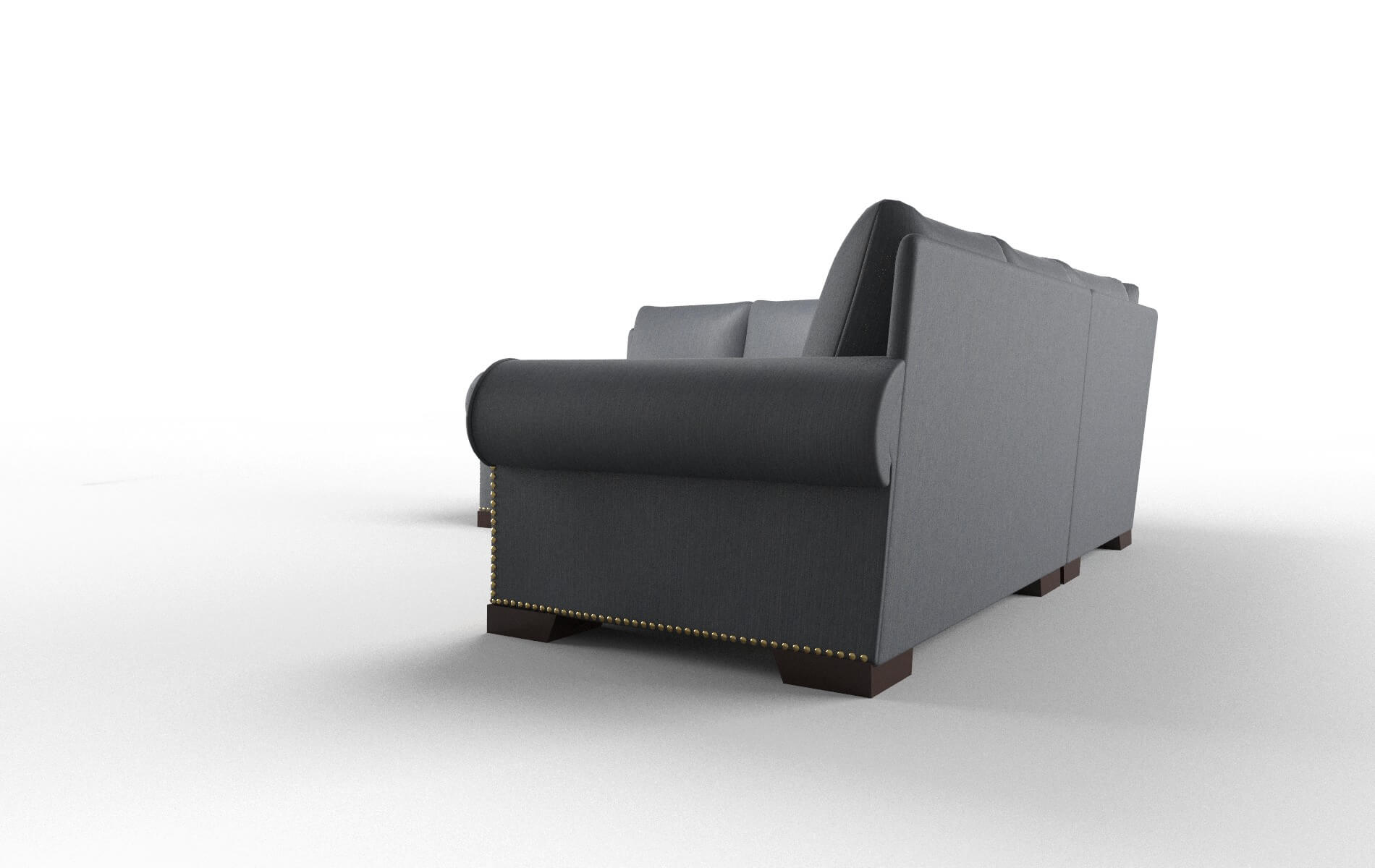 James Malibu Sea Sectional espresso legs 4