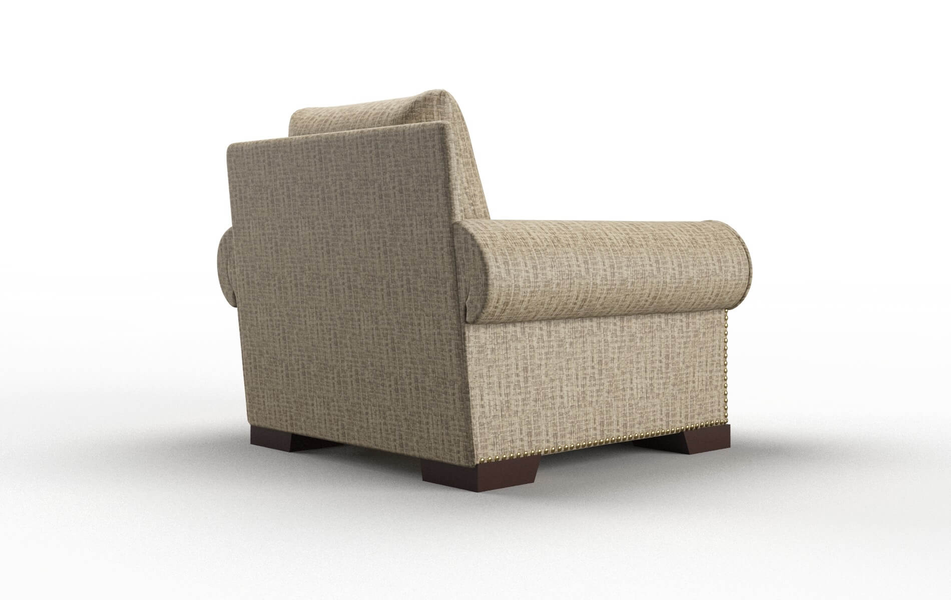 James Marcy Camel Chair espresso legs 5