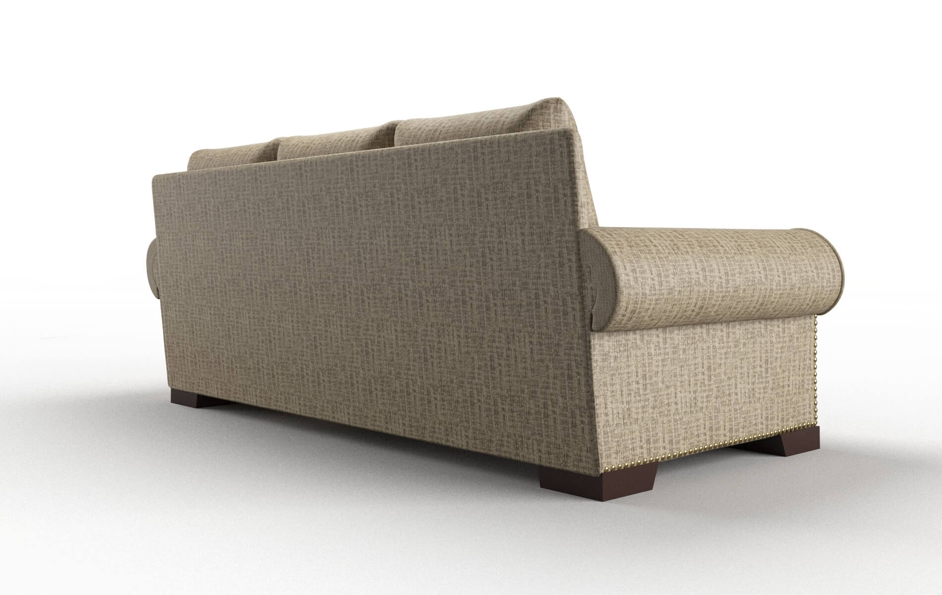 James Marcy Camel Sofa espresso legs 5