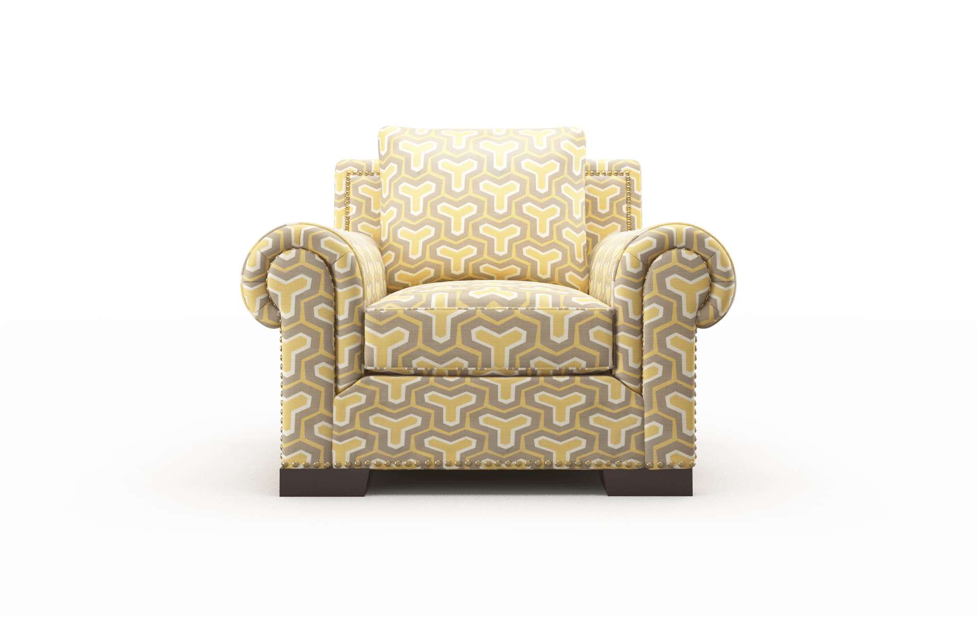 James Merci dijon Chair Espresso Legs  1