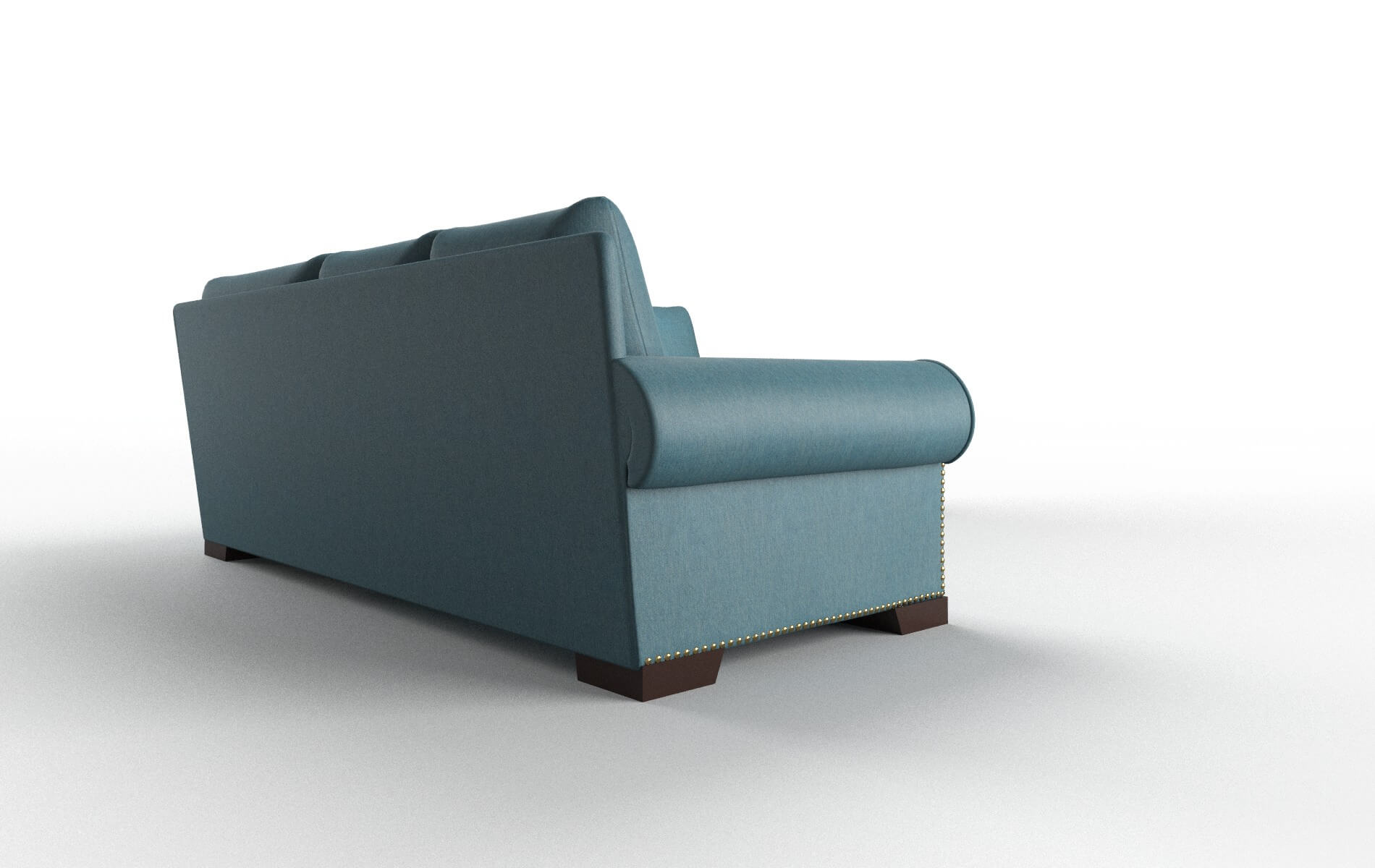 James Merit Peacock Sectional espresso legs 3