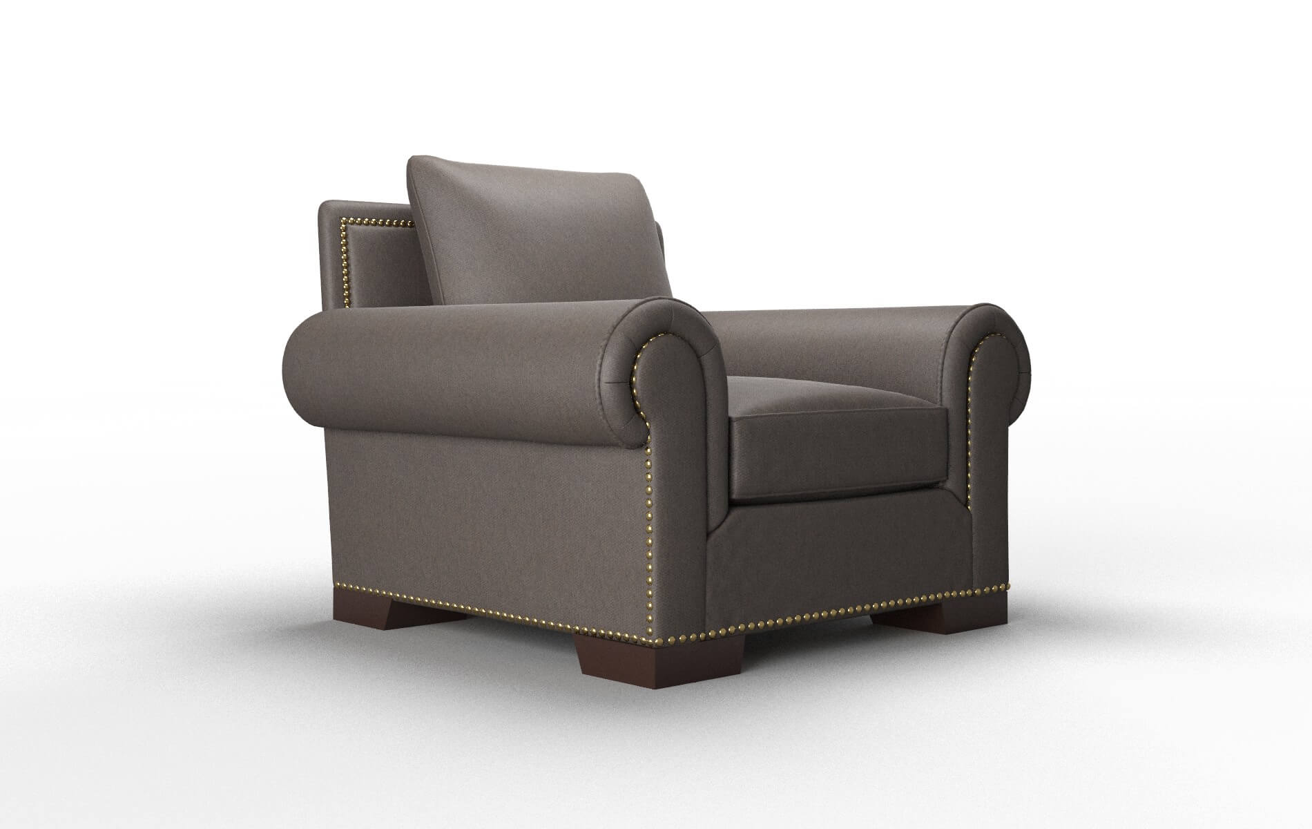 James Naples Graphite Chair espresso legs 2