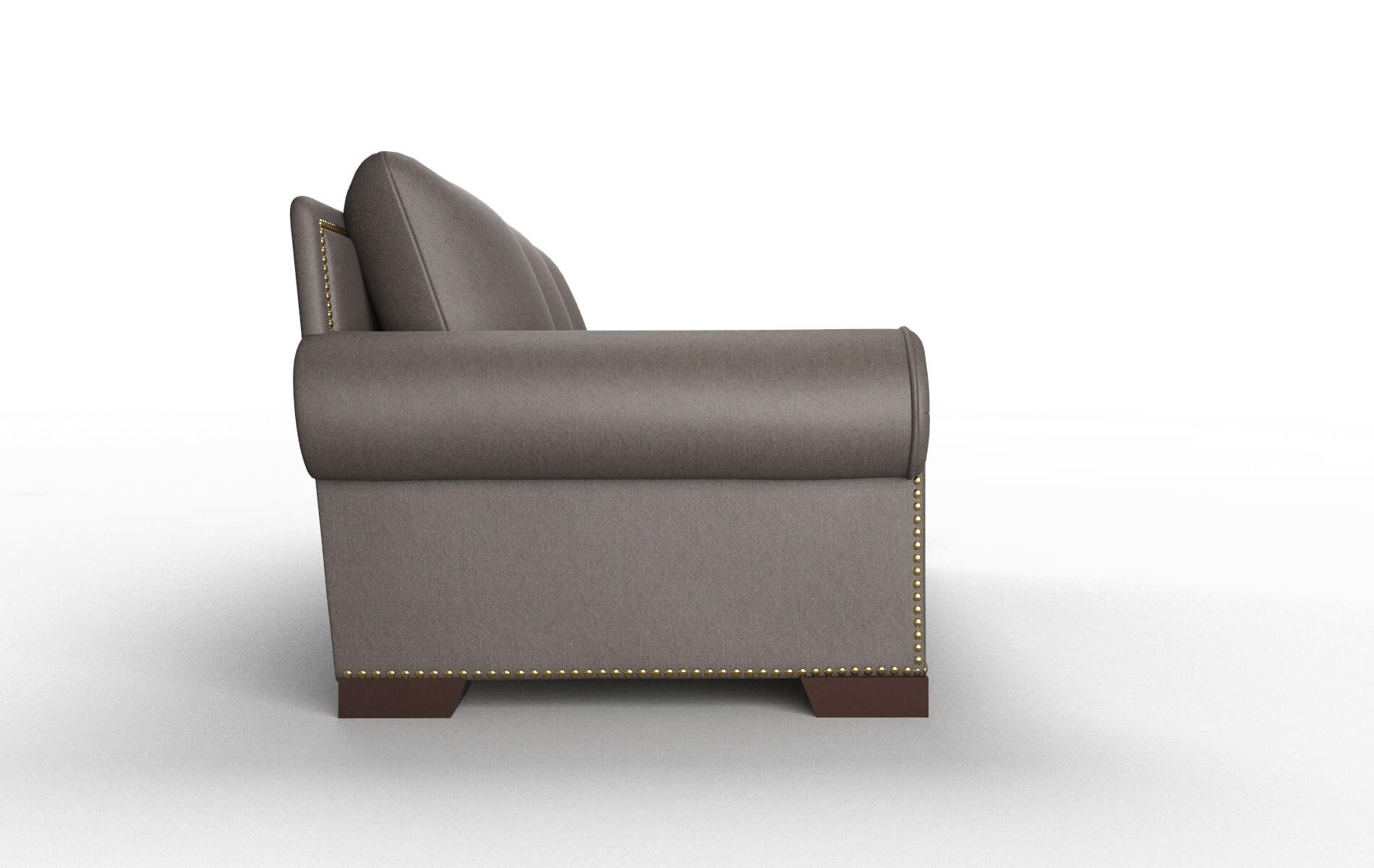 James Naples Graphite Sofa espresso legs 3