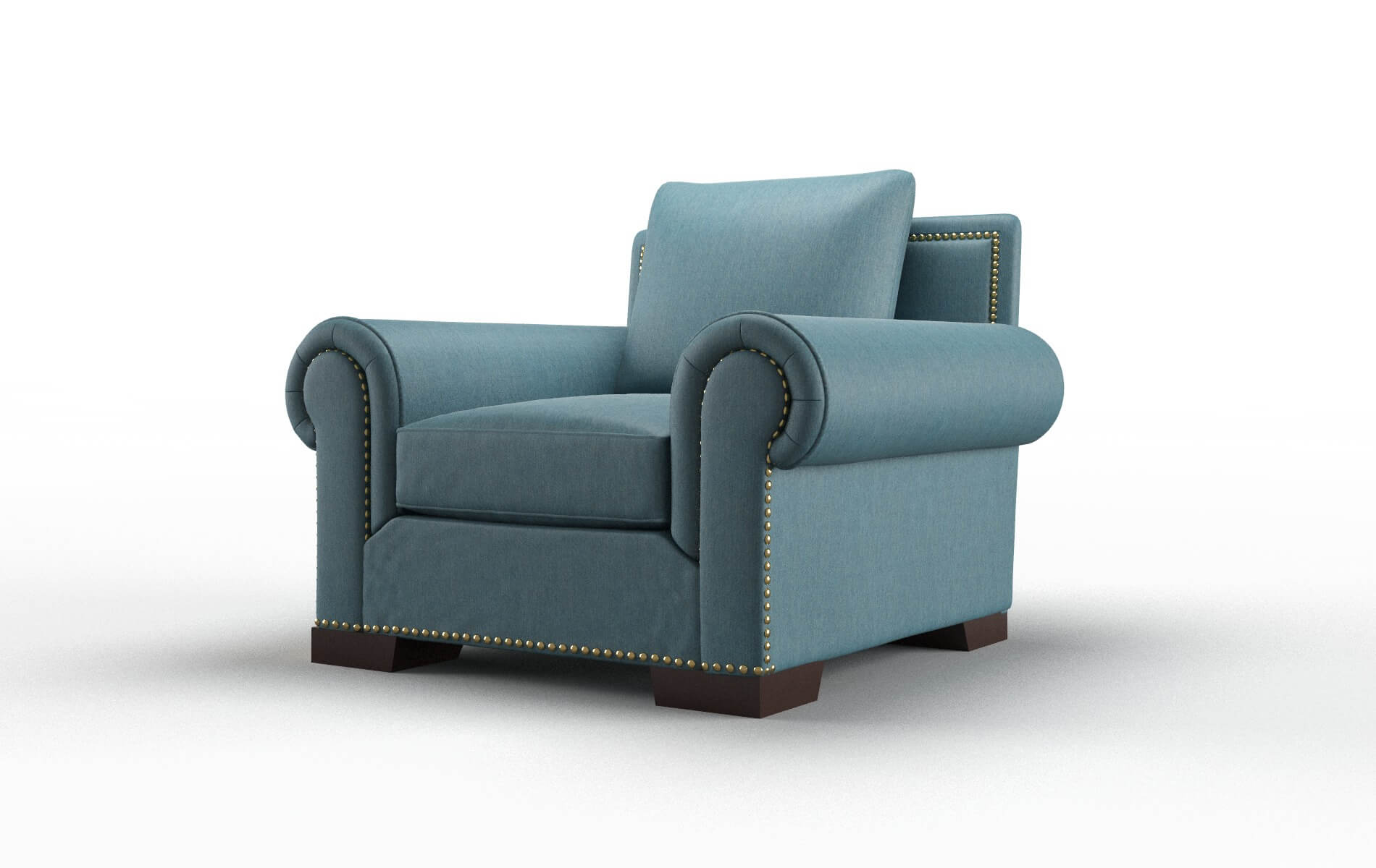 James Naples Slate Chair espresso legs 4