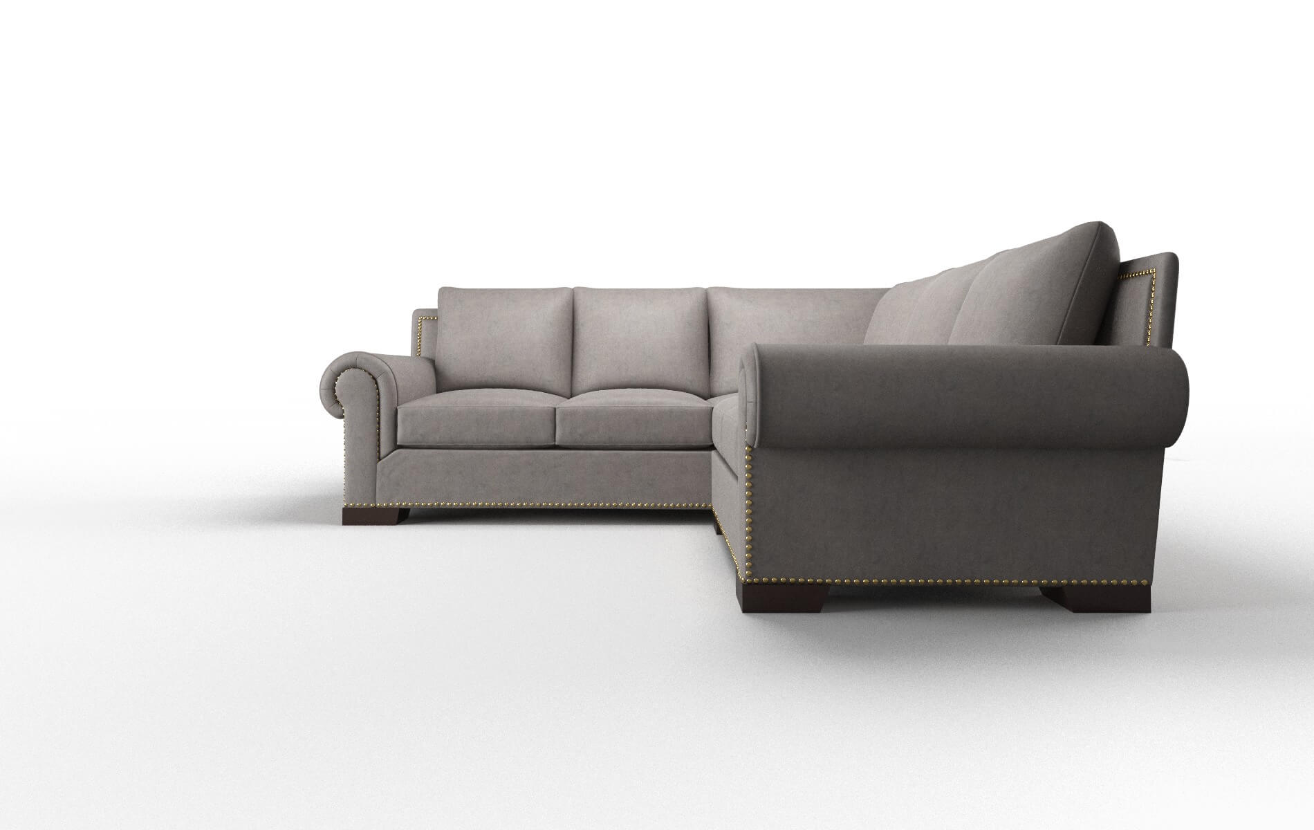 James Noble Otter Sectional espresso legs 5