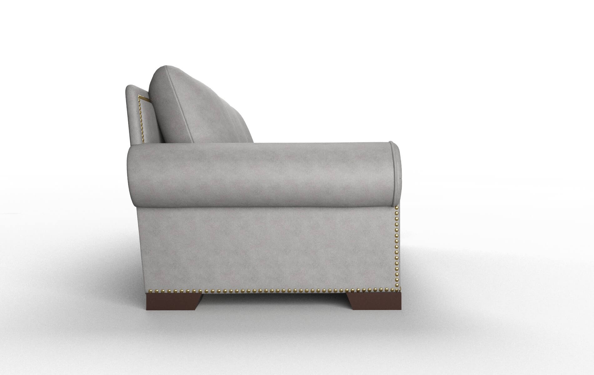James Noble Smoke Sofa espresso legs 3