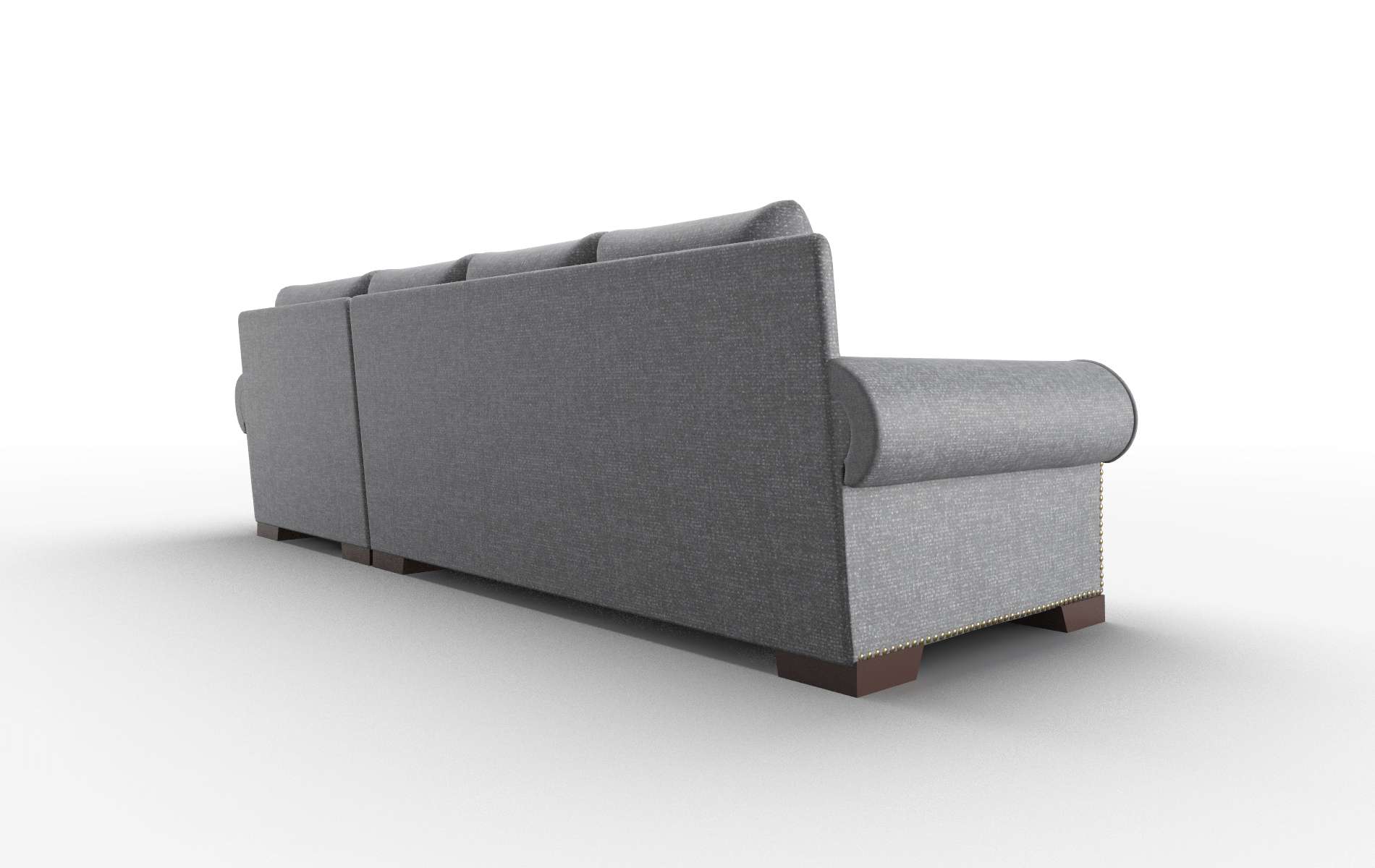 James Notion Graphite Panel espresso legs 5