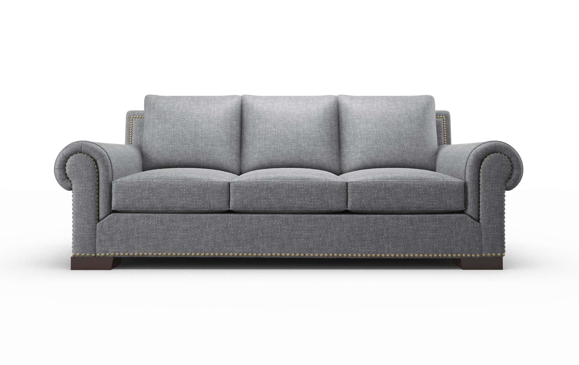 James Notion Graphite Sofa espresso legs 1